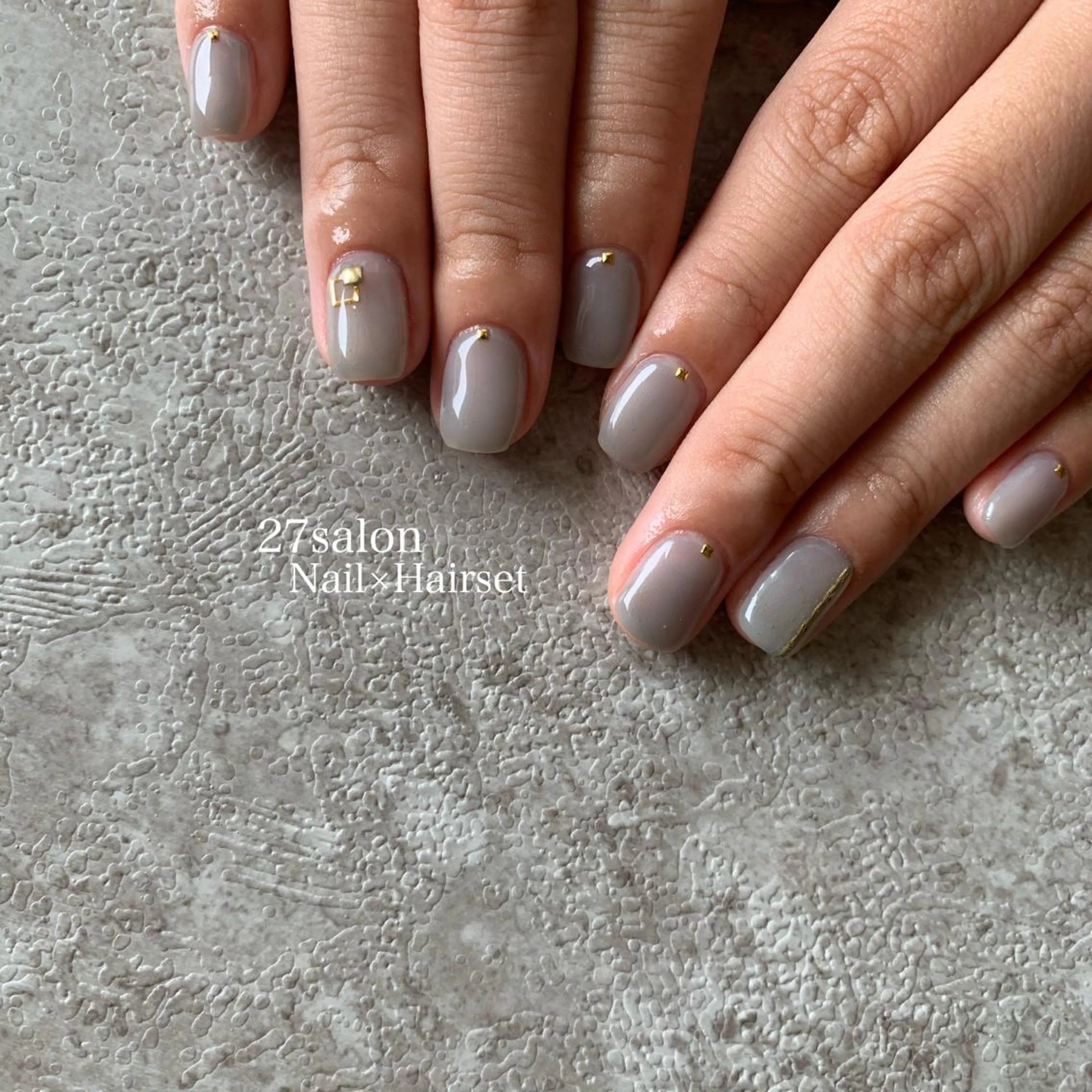 ネイル フットネイル 持ち込み オフィスネイル ネイルチップ 27salon yuinaのネイルデザイン