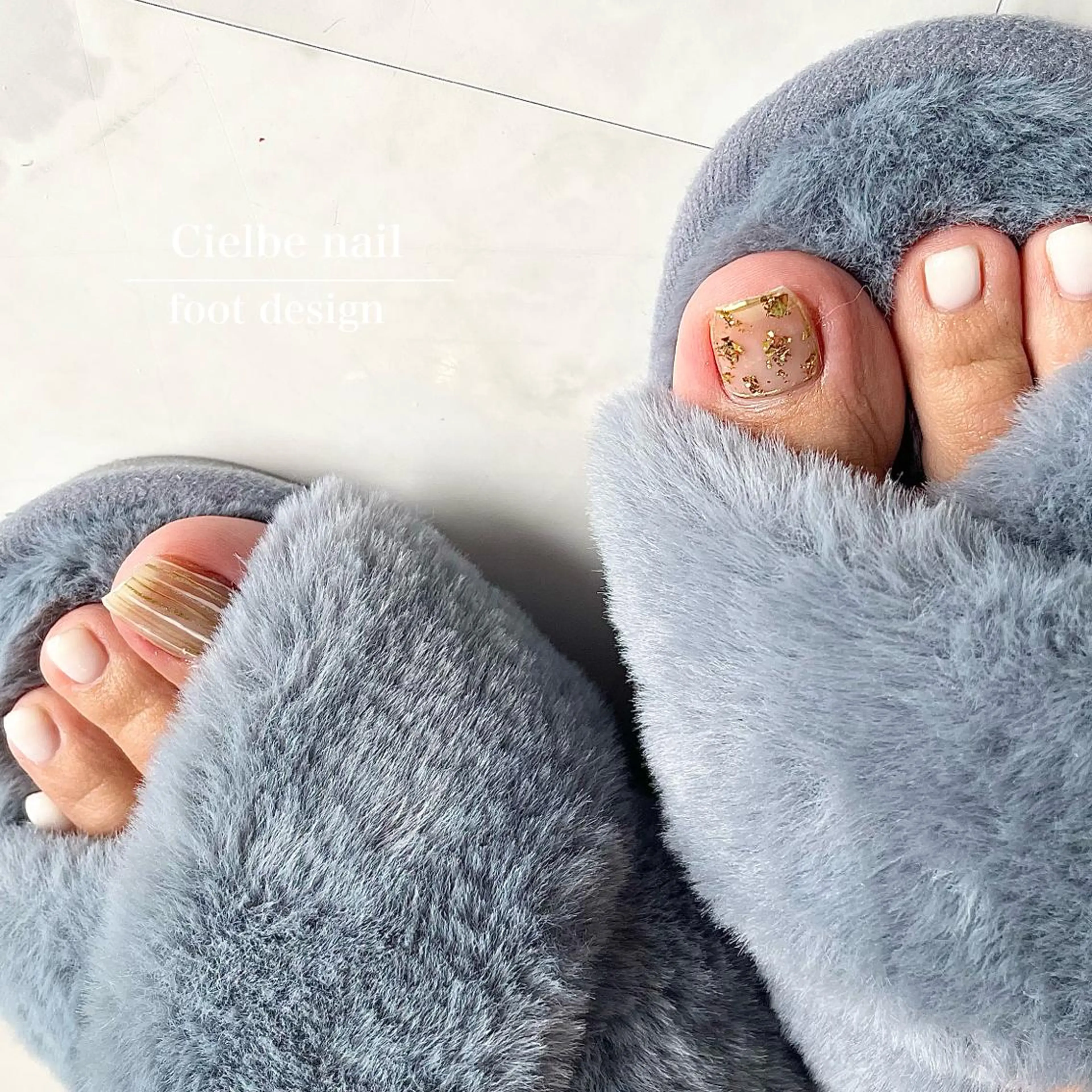 ネイル フットネイル cielbe nailのネイルデザイン