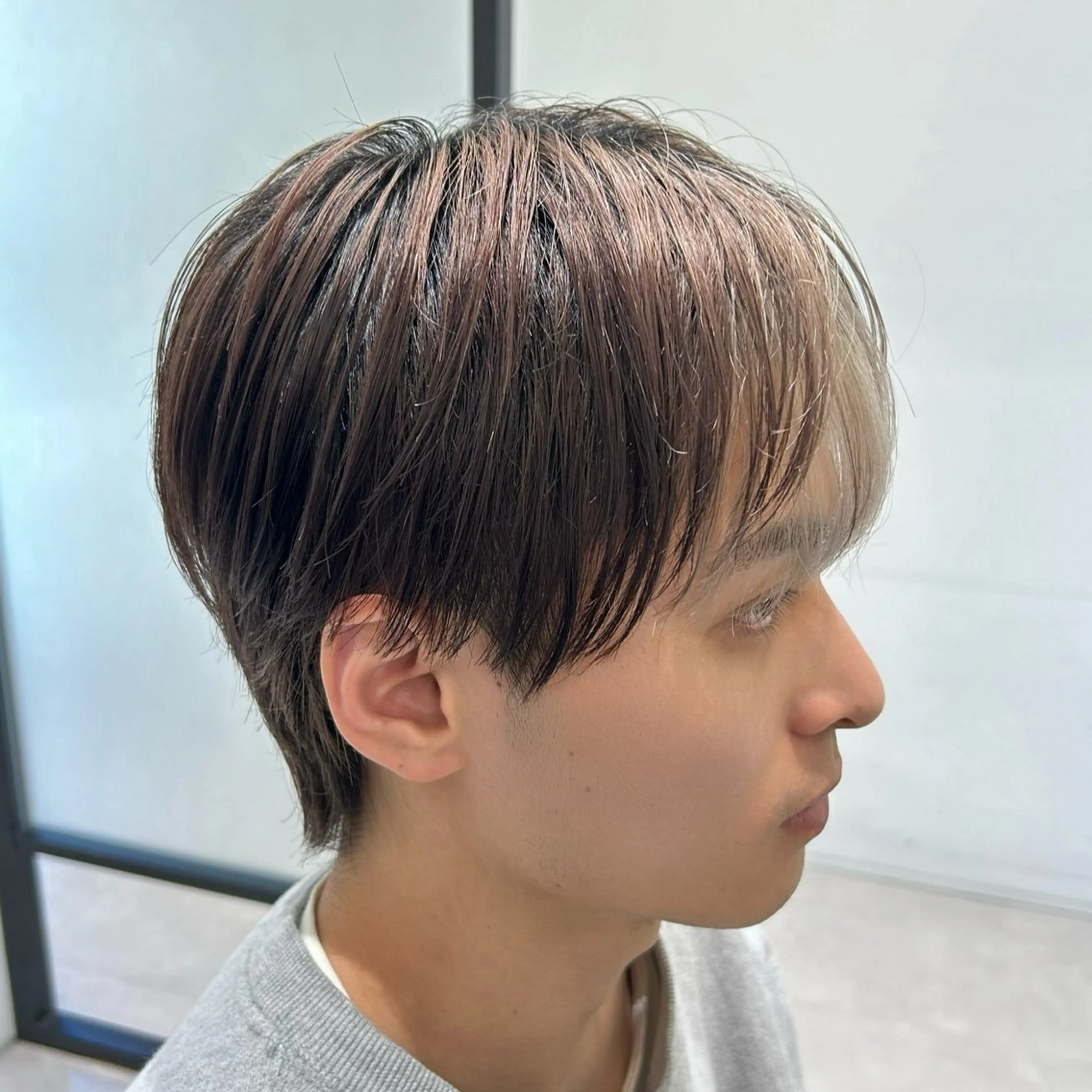 ショート カラー メンズ マッシュ カット 渋谷メンズヘア/ 加藤優一のヘアスタイル