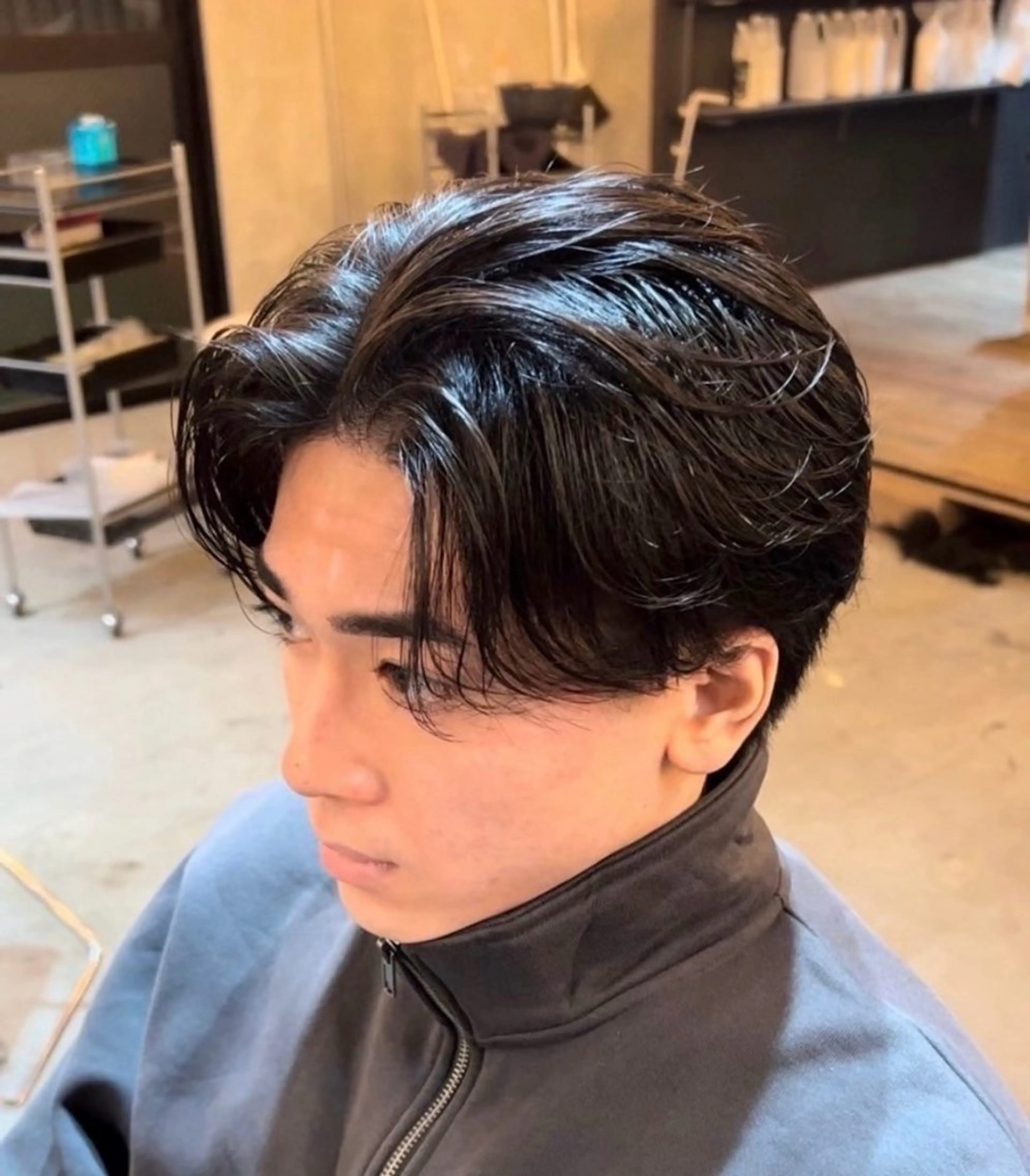 パーマ メンズ 🎀ぷる艶ガーリー♡ サアヤ🐇♡のヘアスタイル