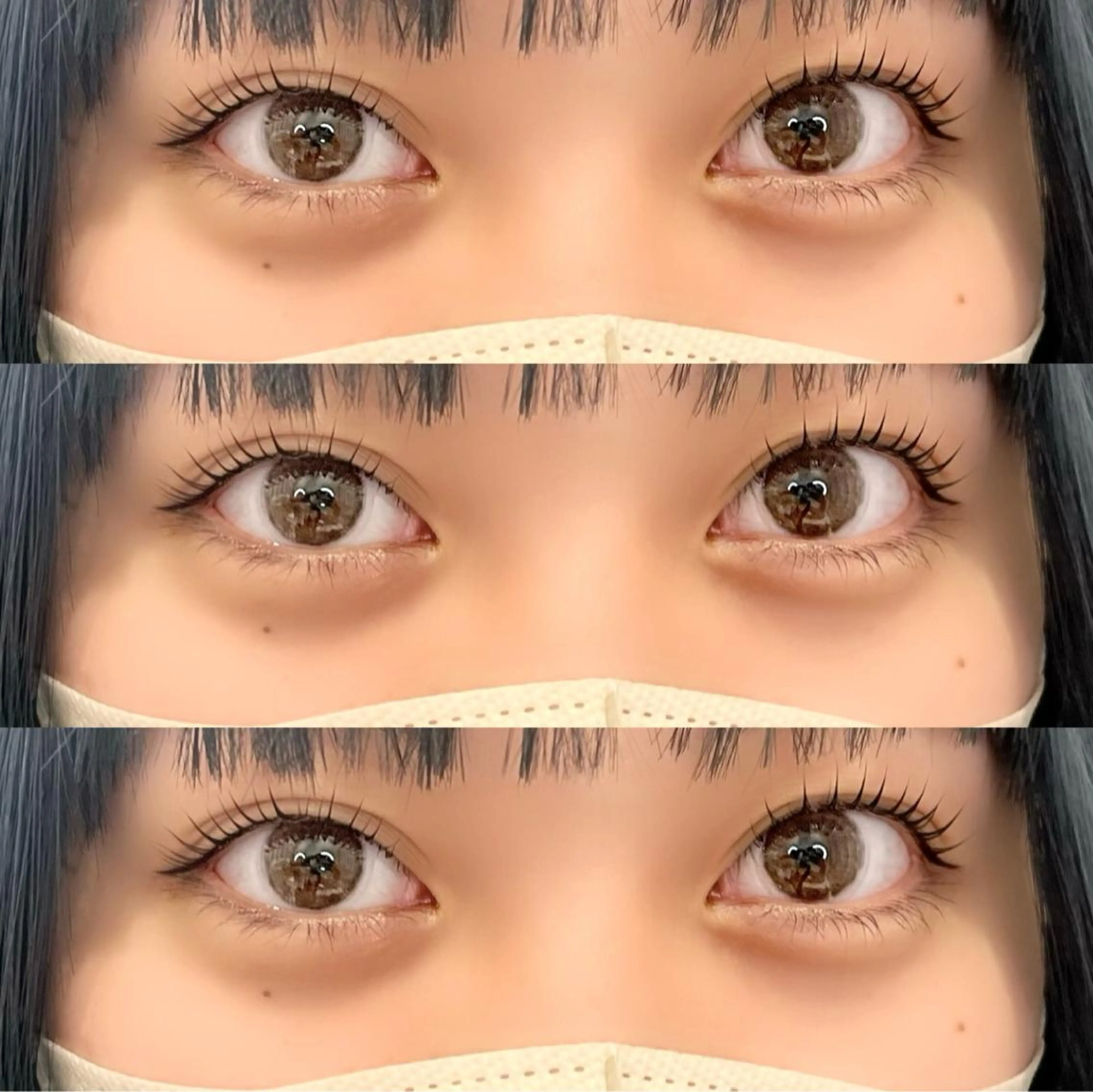 マツエク・マツパ パリジェンヌラッシュリフト マツパ emiri🍒 @illu6_6nのマツエク・マツパデザイン