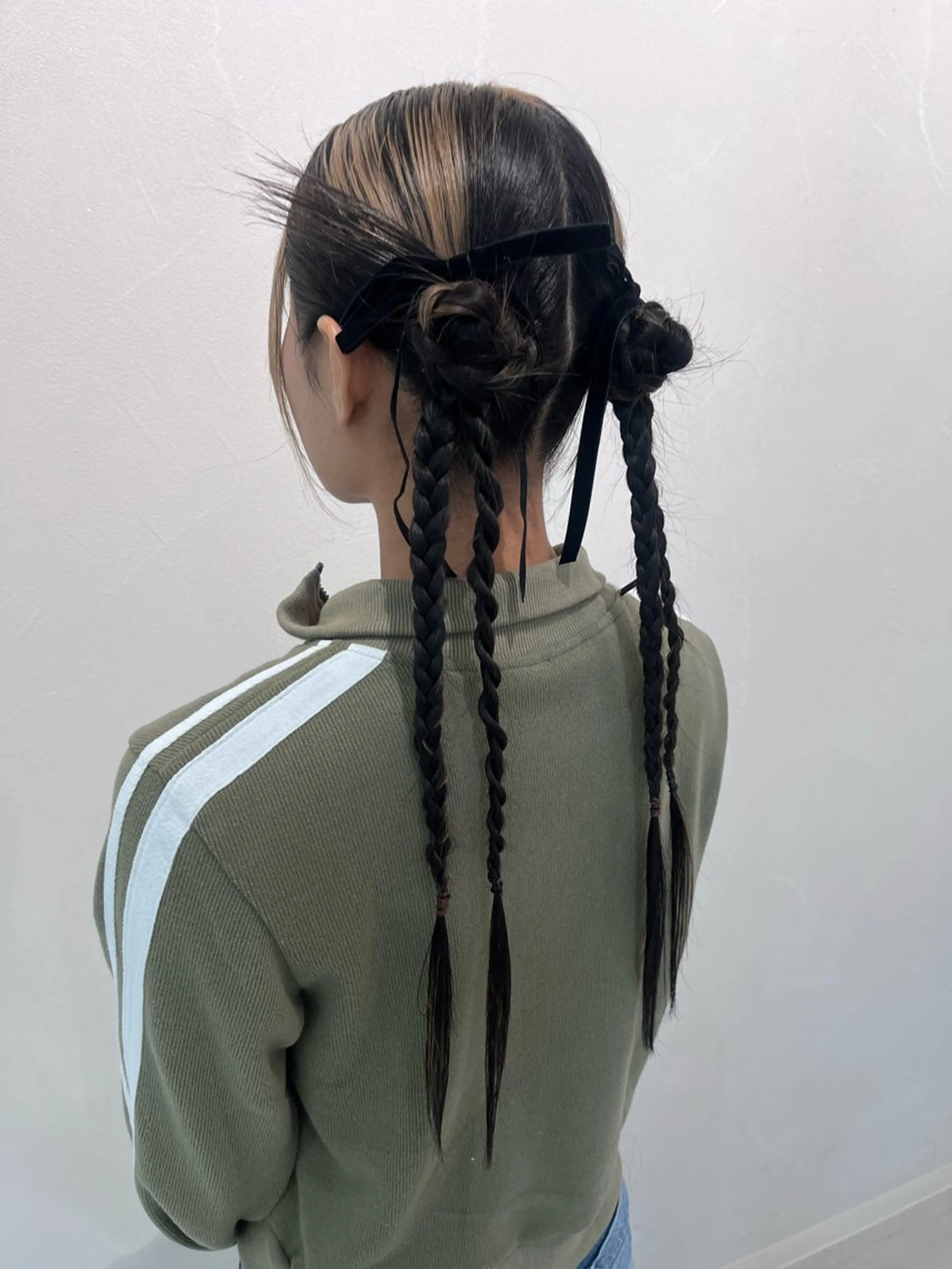 ヘアアレンジ 透明感カラー🫧🌈 似合わせカット✂︎のヘアスタイル