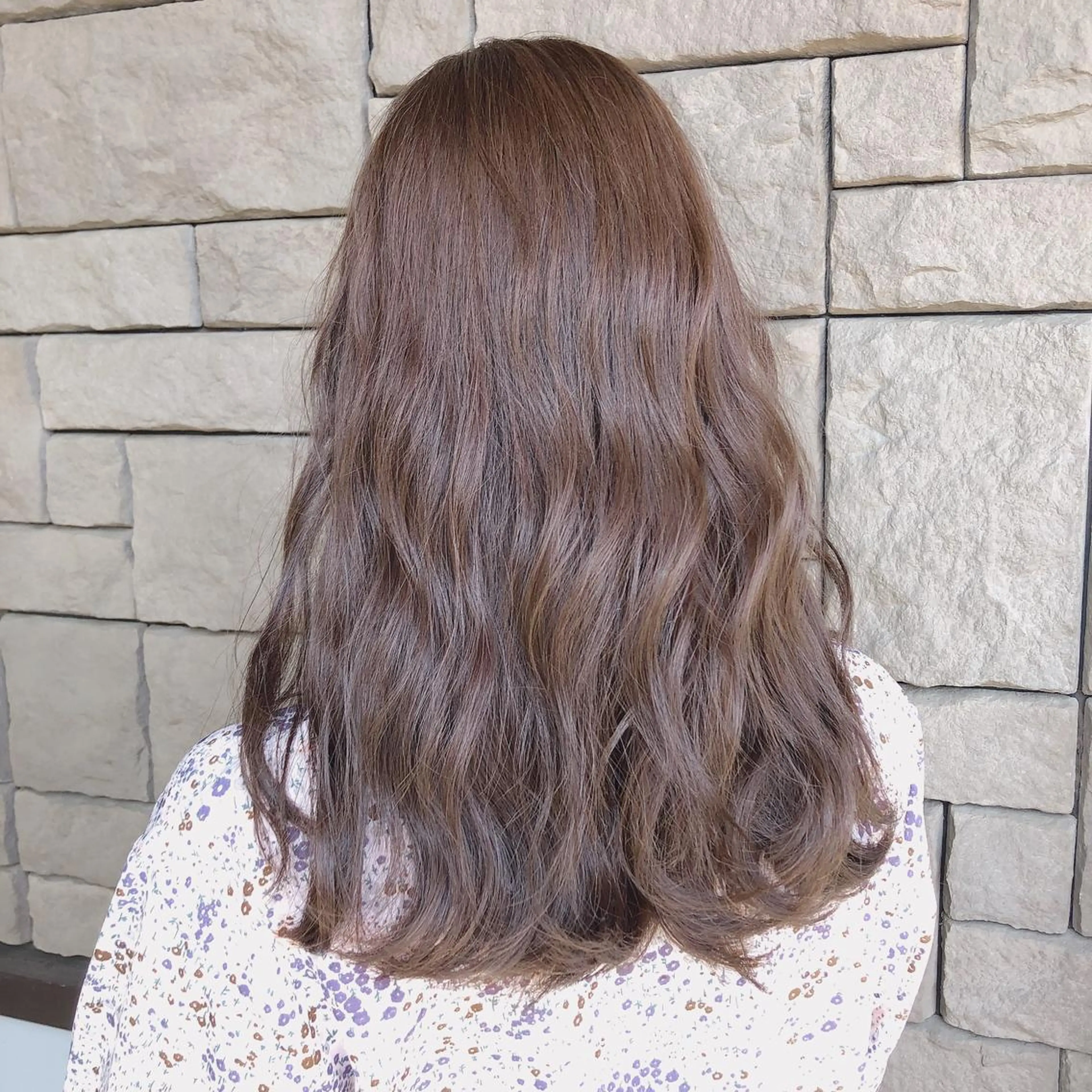 セミロング カラー 店長/mao/ 前髪/顔周りカットのヘアスタイル