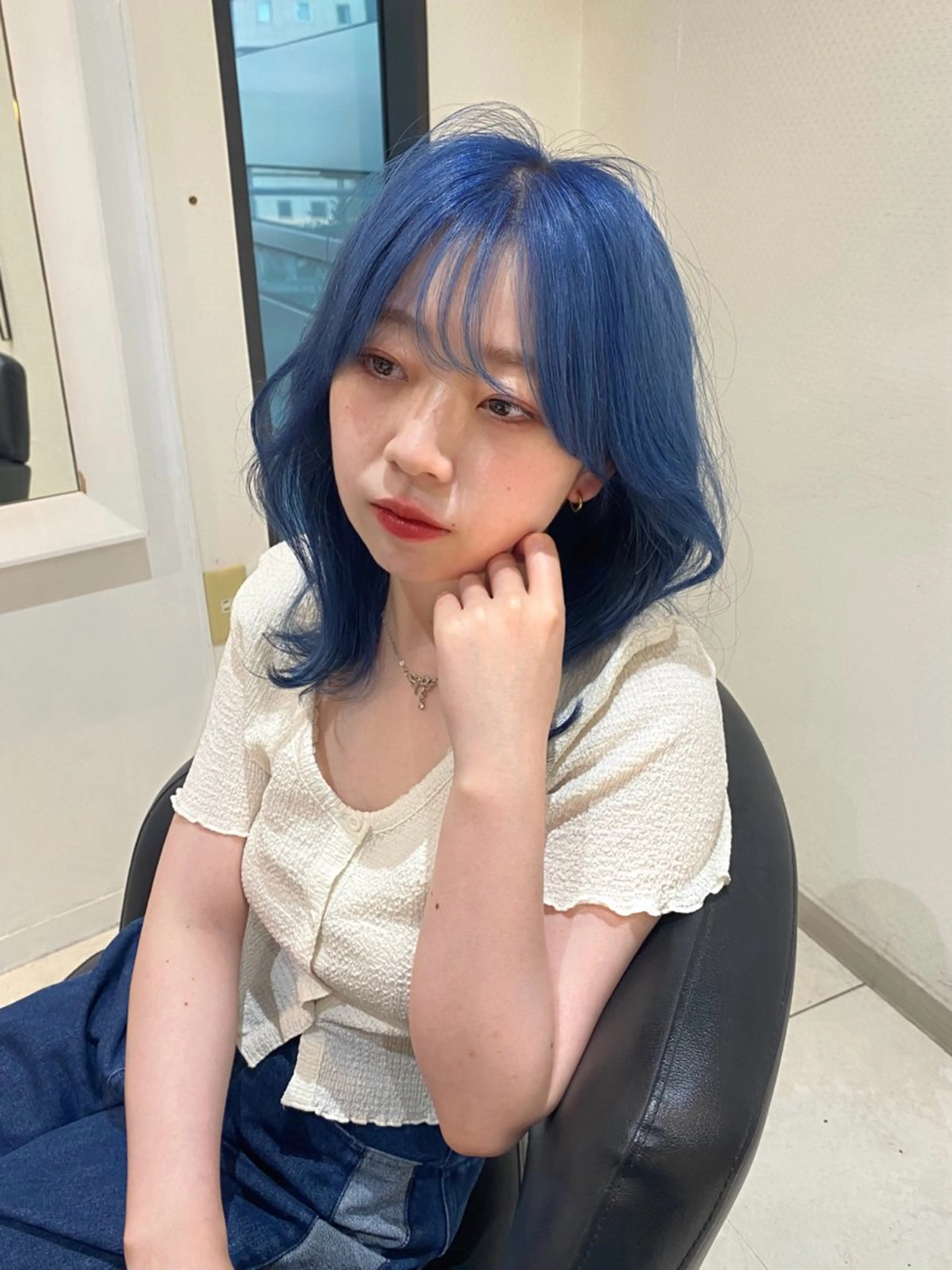 ミディアム カラー カット ヘアカラー トリートメント mai / linoah˚✧のヘアスタイル