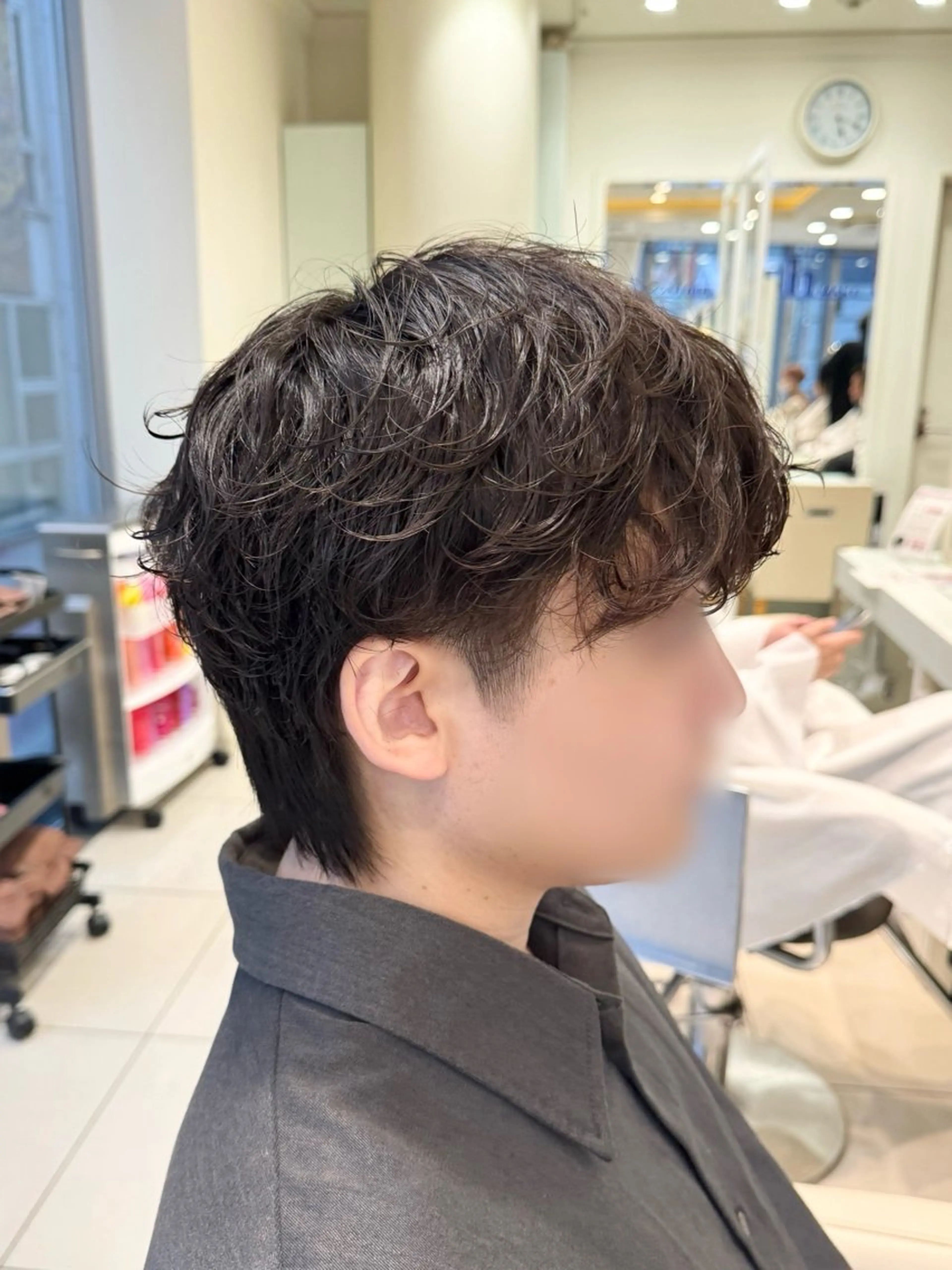 パーマ メンズ 【𝐀𝐬𝐡-池袋 】ひな 🎀💭のヘアスタイル