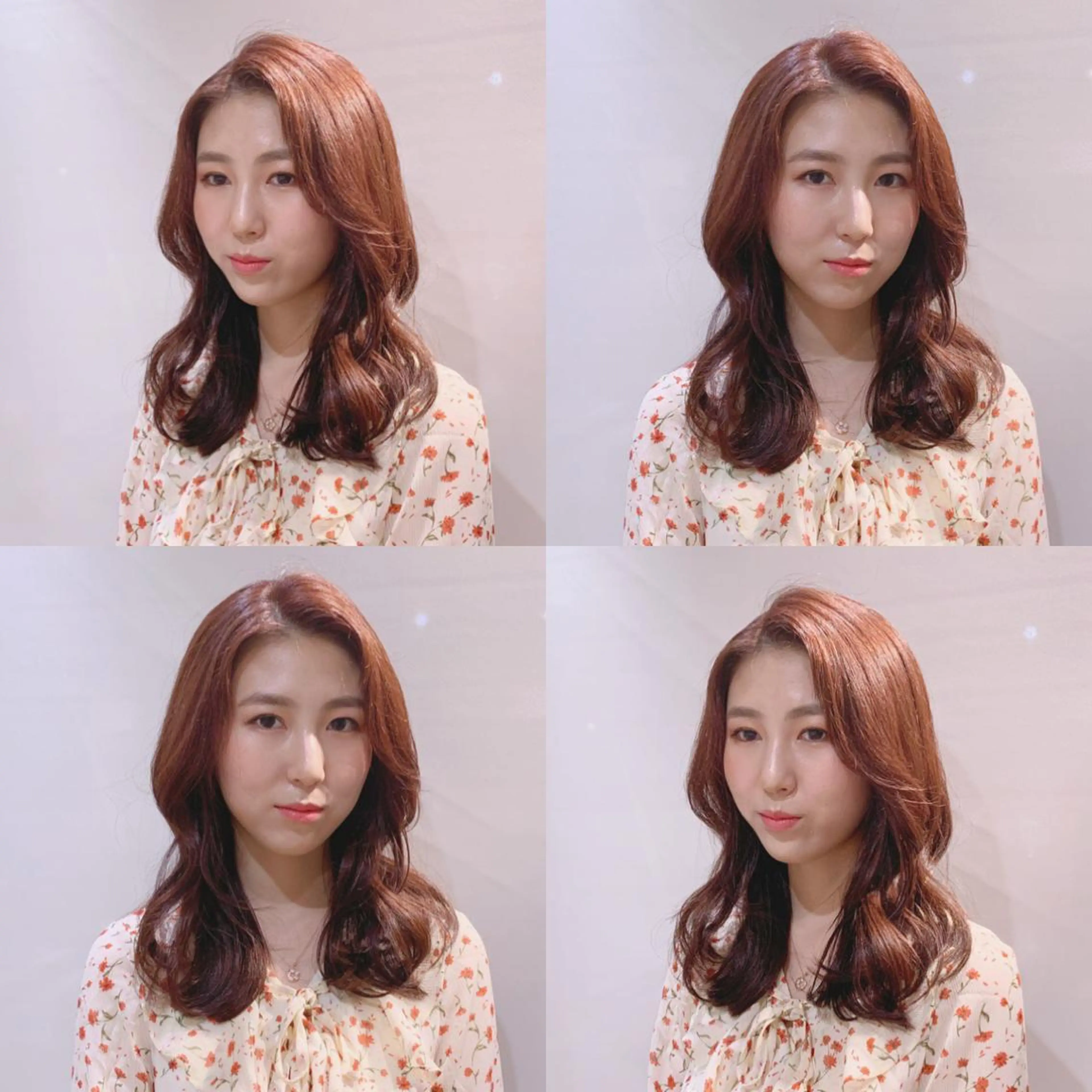 ミディアム カラー ヘアアレンジ As hair所属・柔らか垢抜けｶﾗｰと ｶｯﾄ🫧ASUKAのヘアスタイル