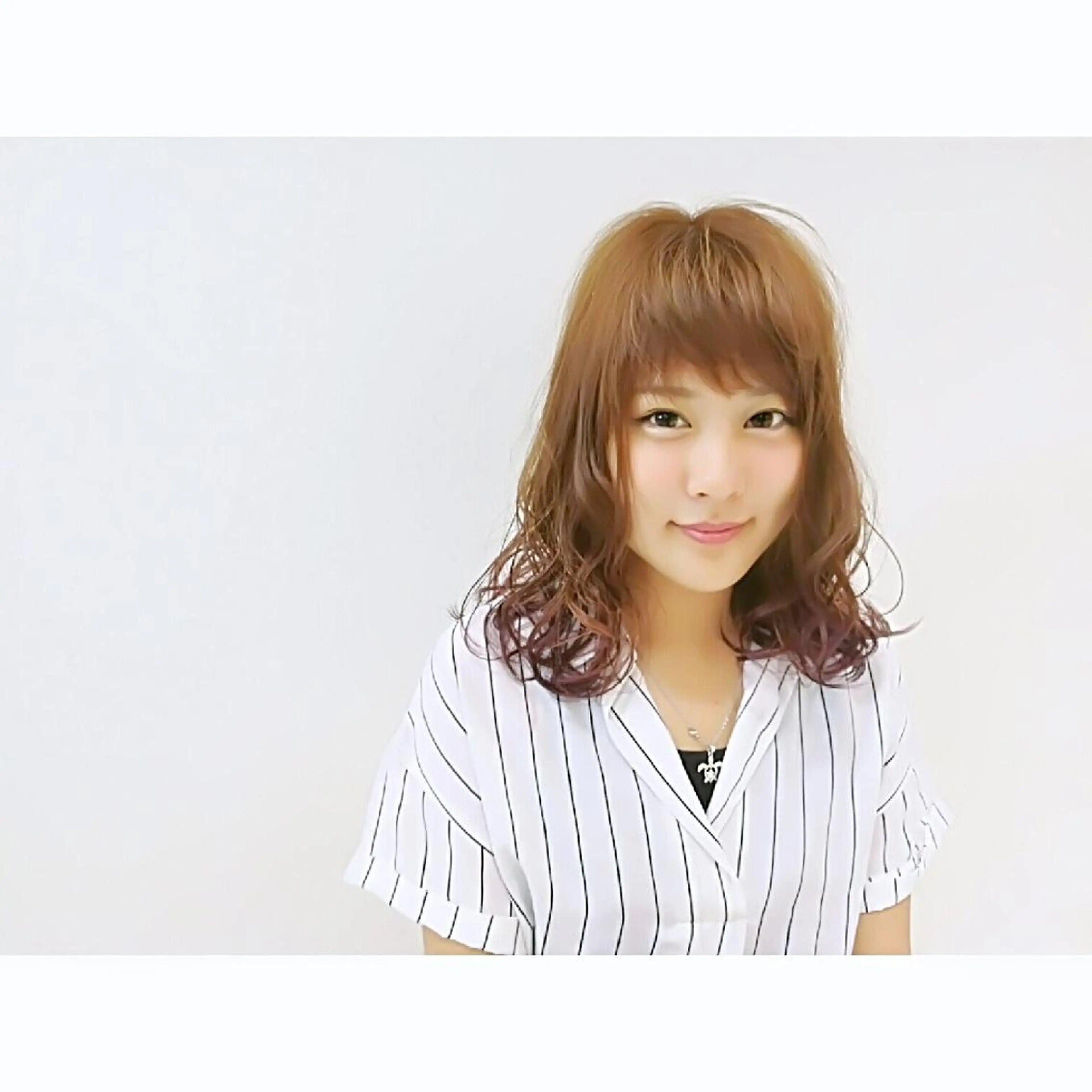 ミディアム パーマ ミディアムパーマ 生田 博紀のヘアスタイル