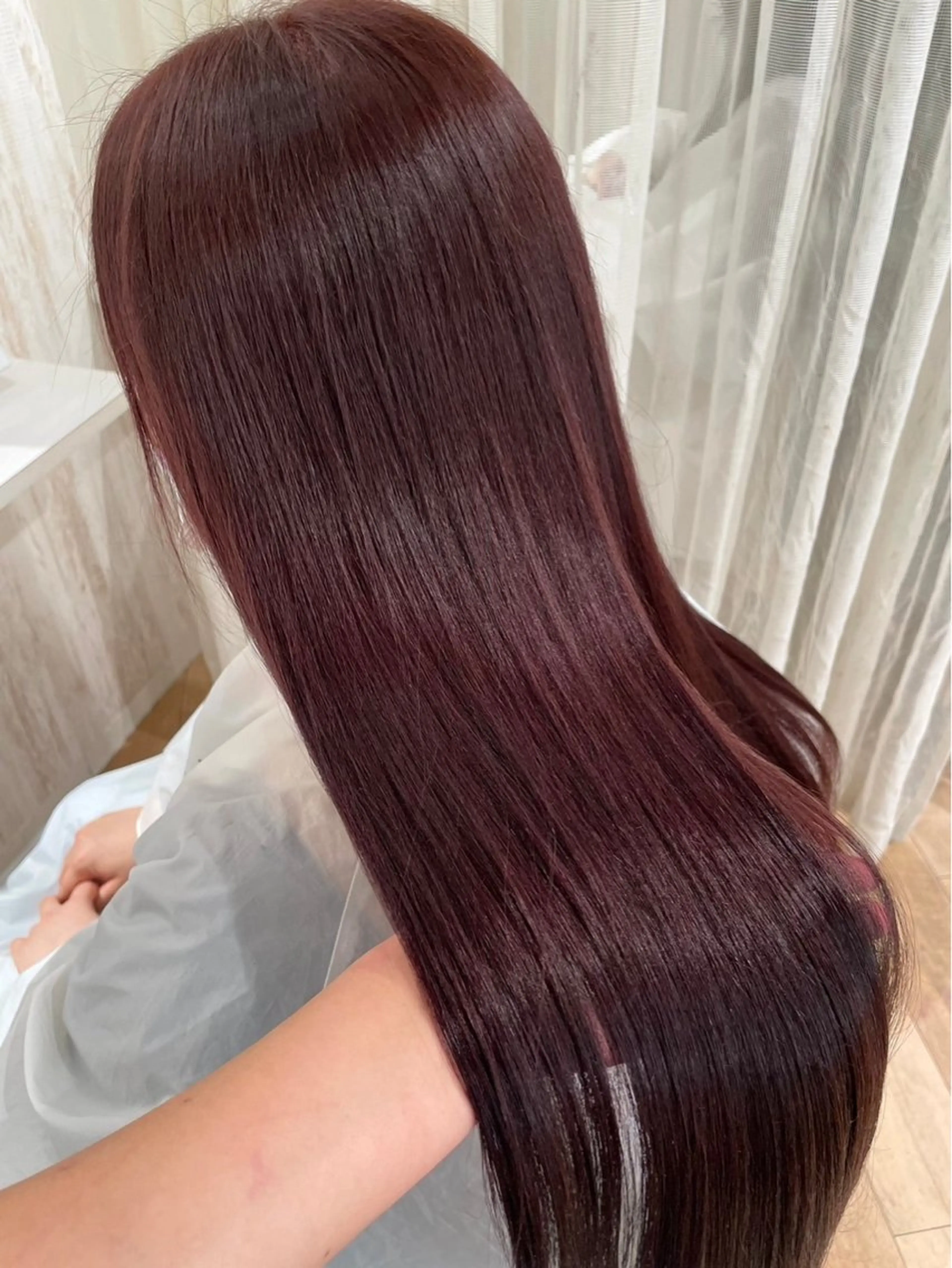 ロング ヘアカラー トリートメント 髪質改善カラー/ 表参道/龍信のヘアスタイル