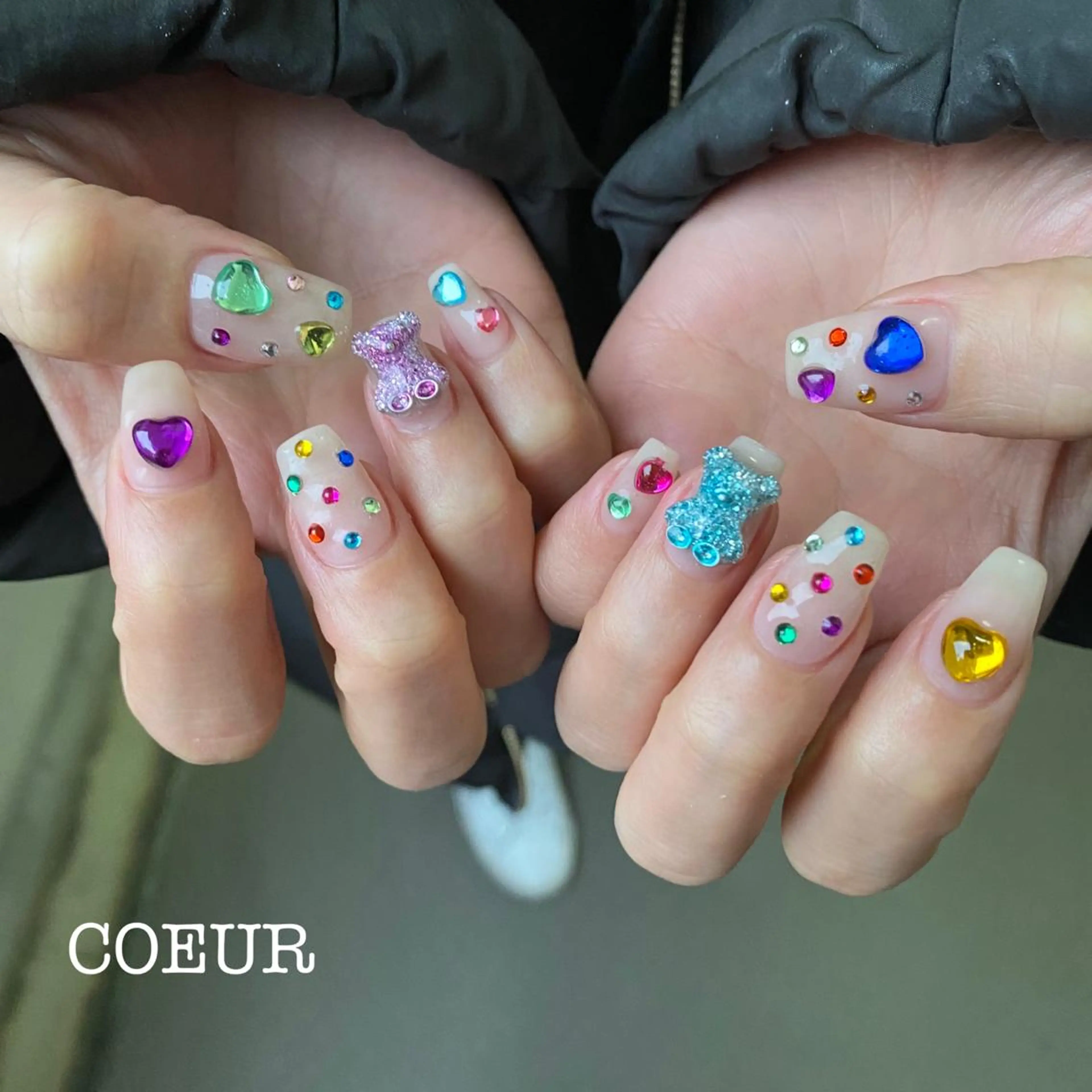 ネイル ハンドネイル COEUR✴︎ yukikaのネイルデザイン