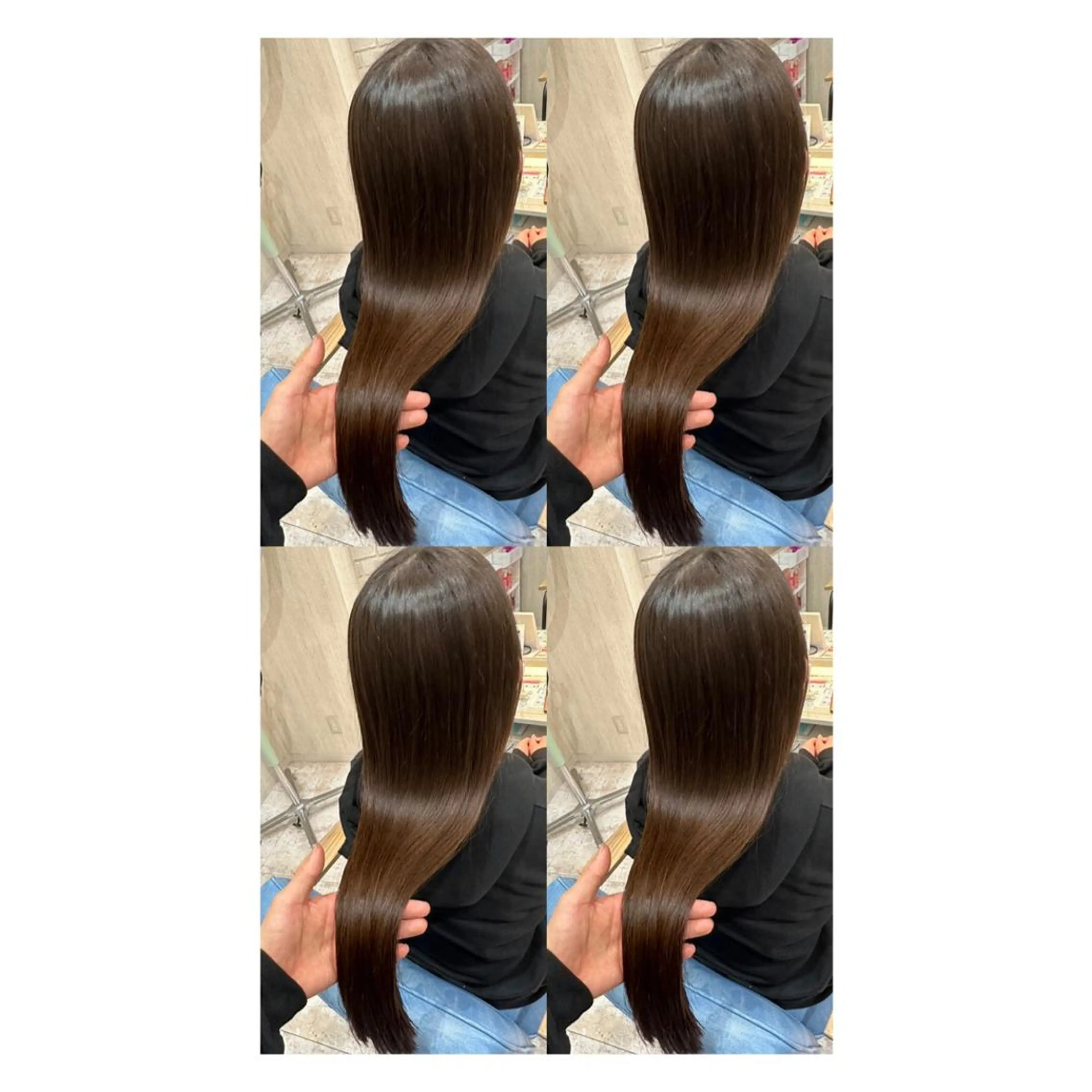 ロング カラー カット ヘアカラー トリートメント 店長✨レイヤー✖️ 髪質改善✖️韓国ヘアのヘアスタイル