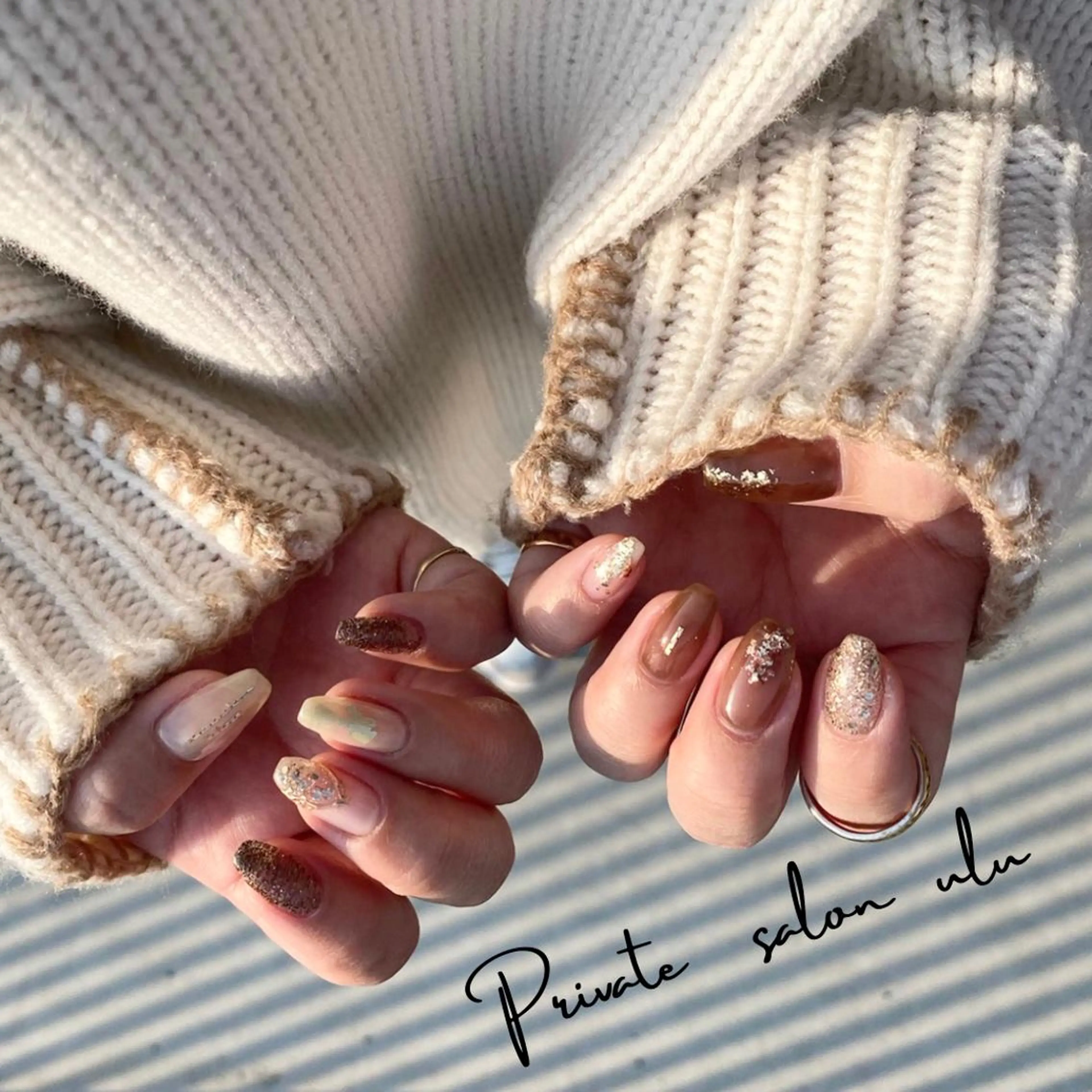 ネイル ♡Private salon　uLu♡のネイルデザイン