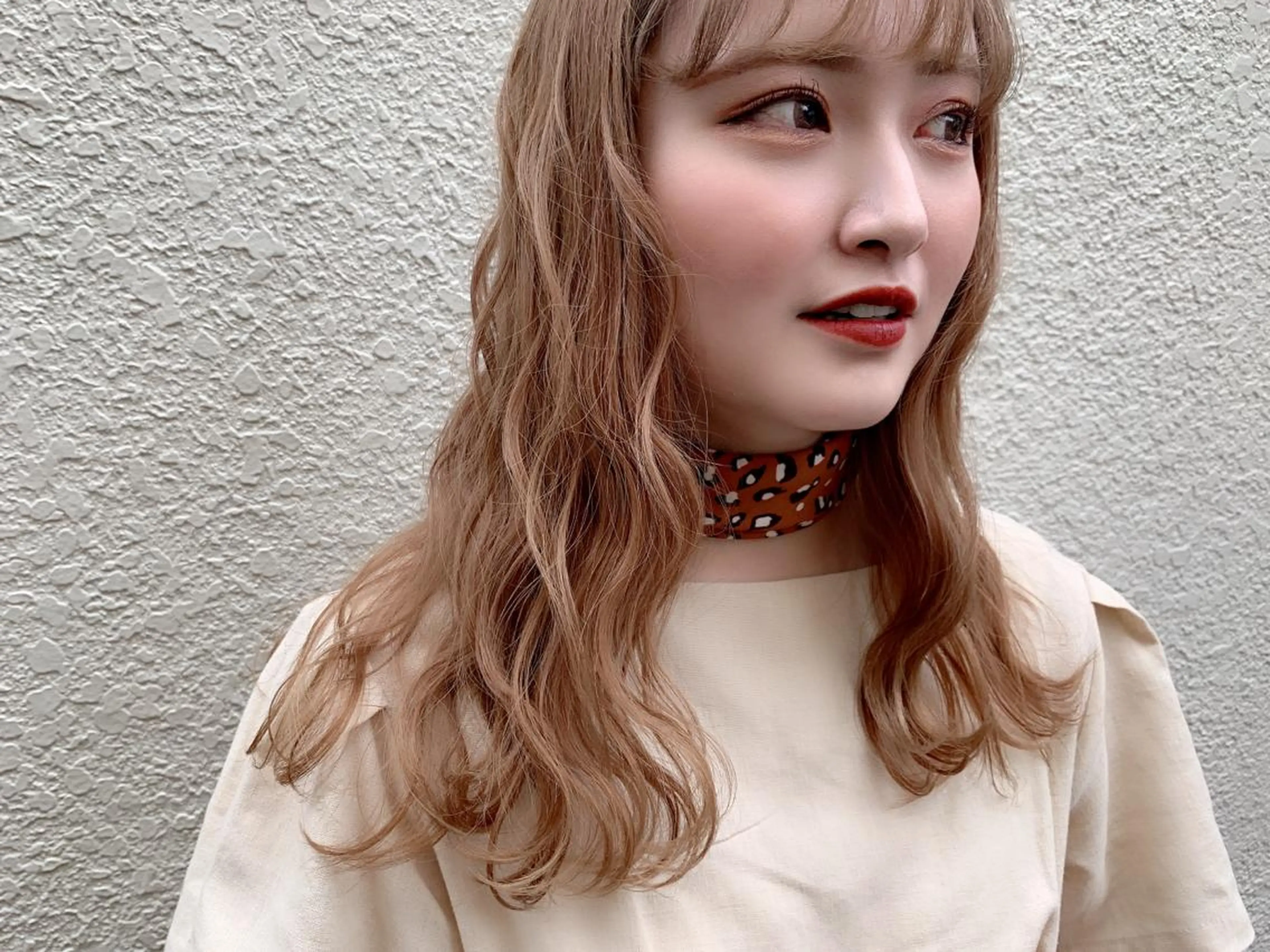 ロング カラー アッシュ ベージュカラー Sachiko ❤︎‬Pressのヘアスタイル