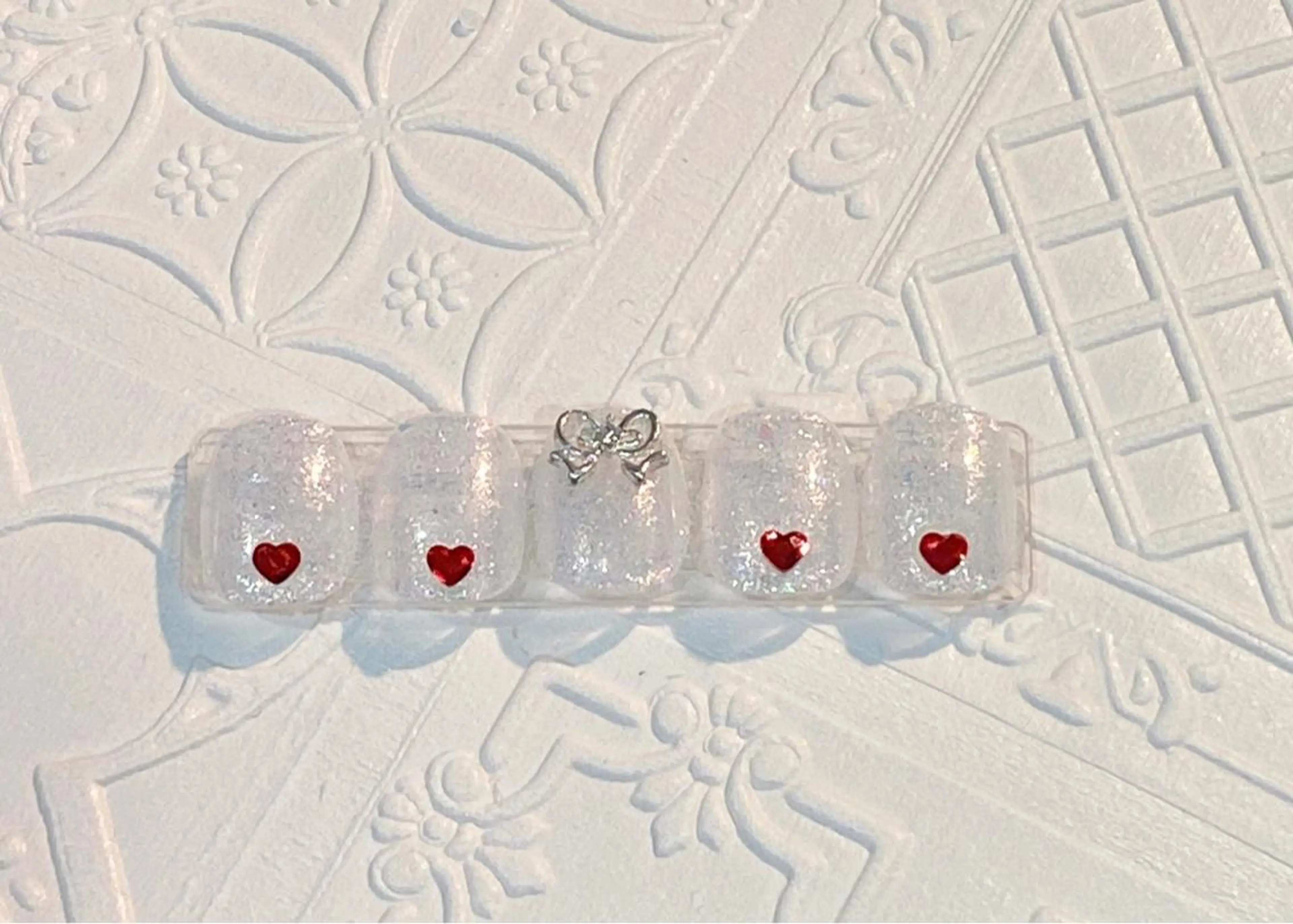 ネイル バレンタイン ハンドネイル MSSugar Nailのネイルデザイン