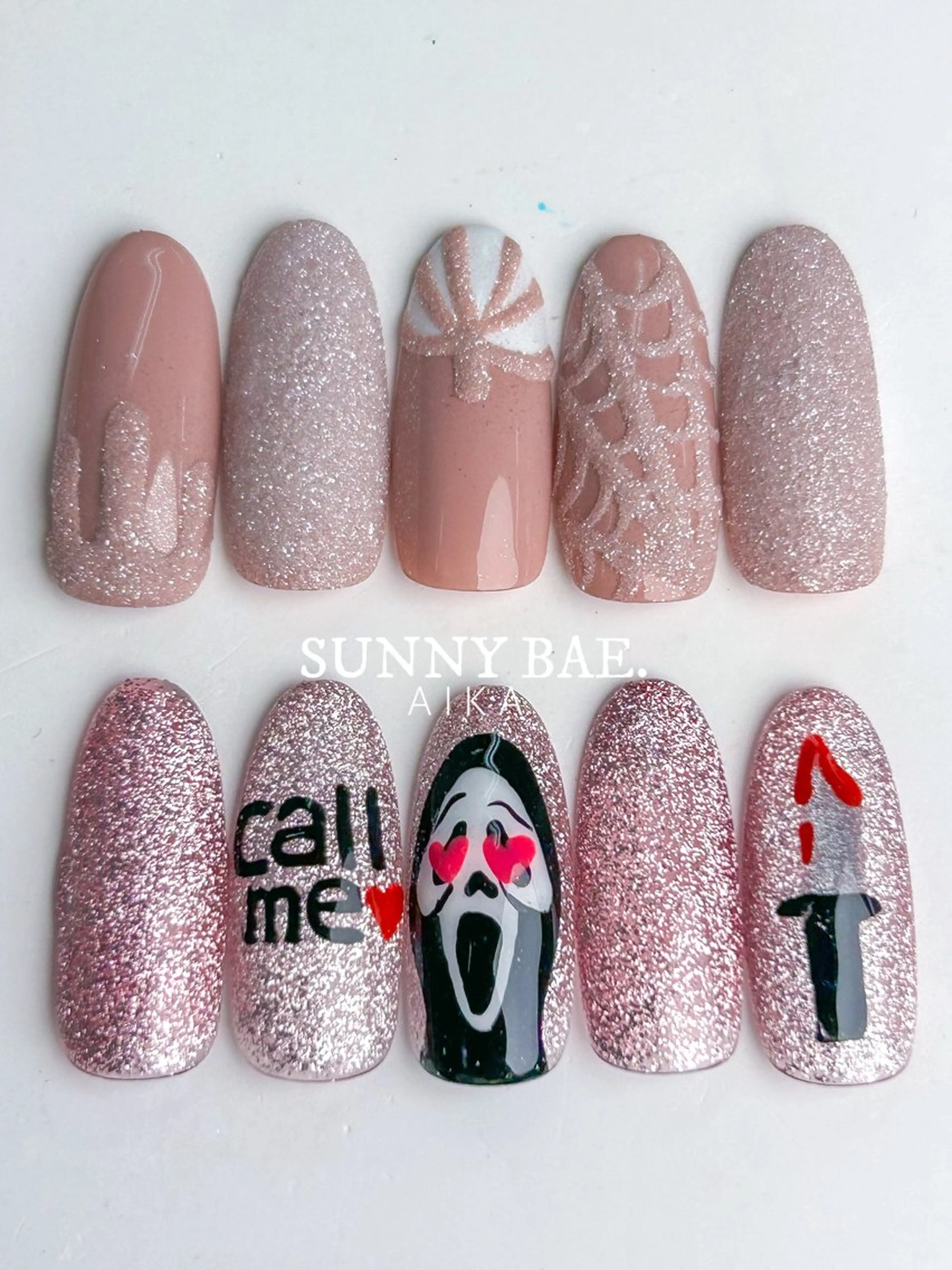 ネイル アートネイル ジェルネイル ハロウィン Made By AIKAのネイルデザイン