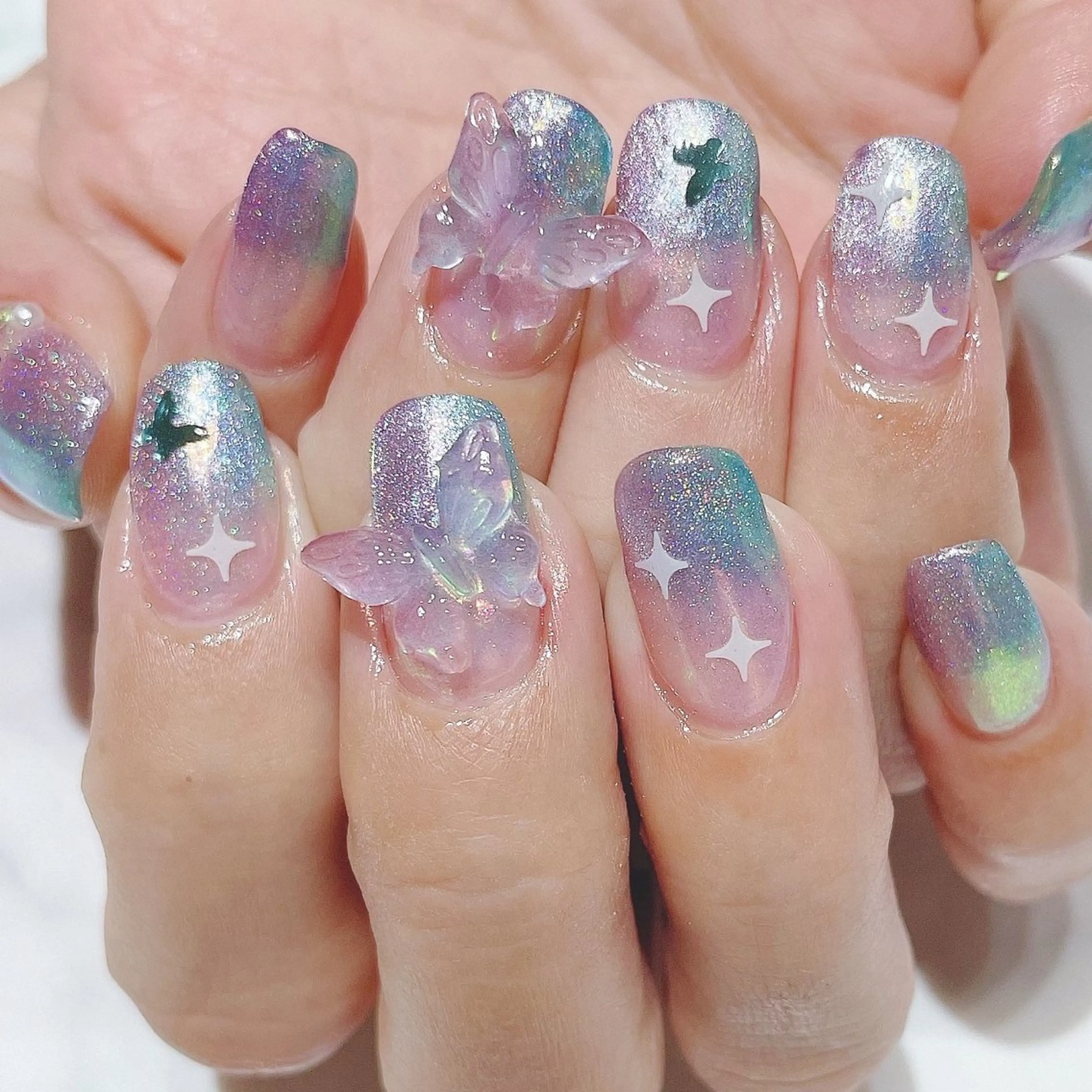 ネイル 持ち込み ネイルサロン Belleのネイルデザイン