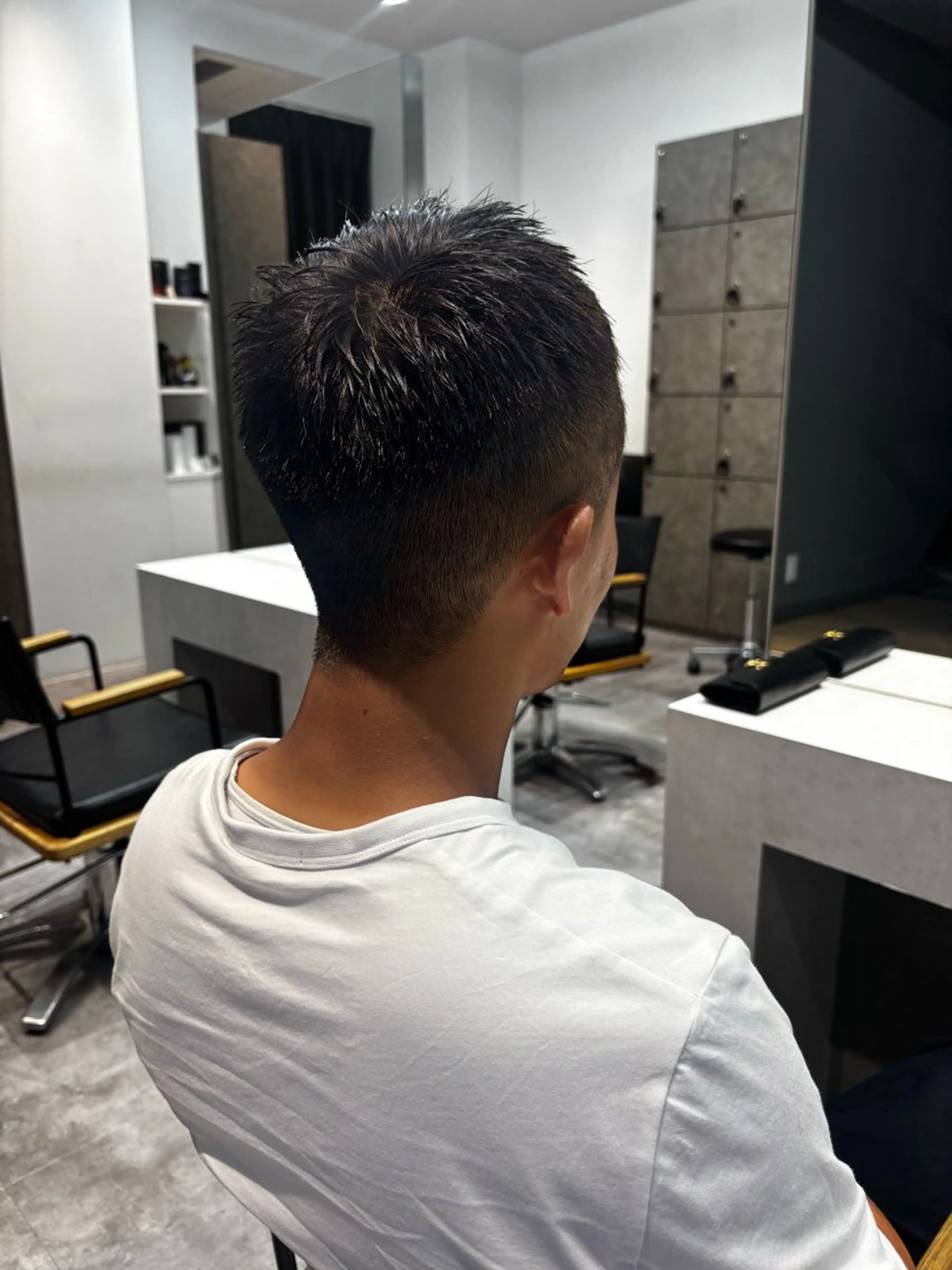 メンズ🌀フェードカットの写真