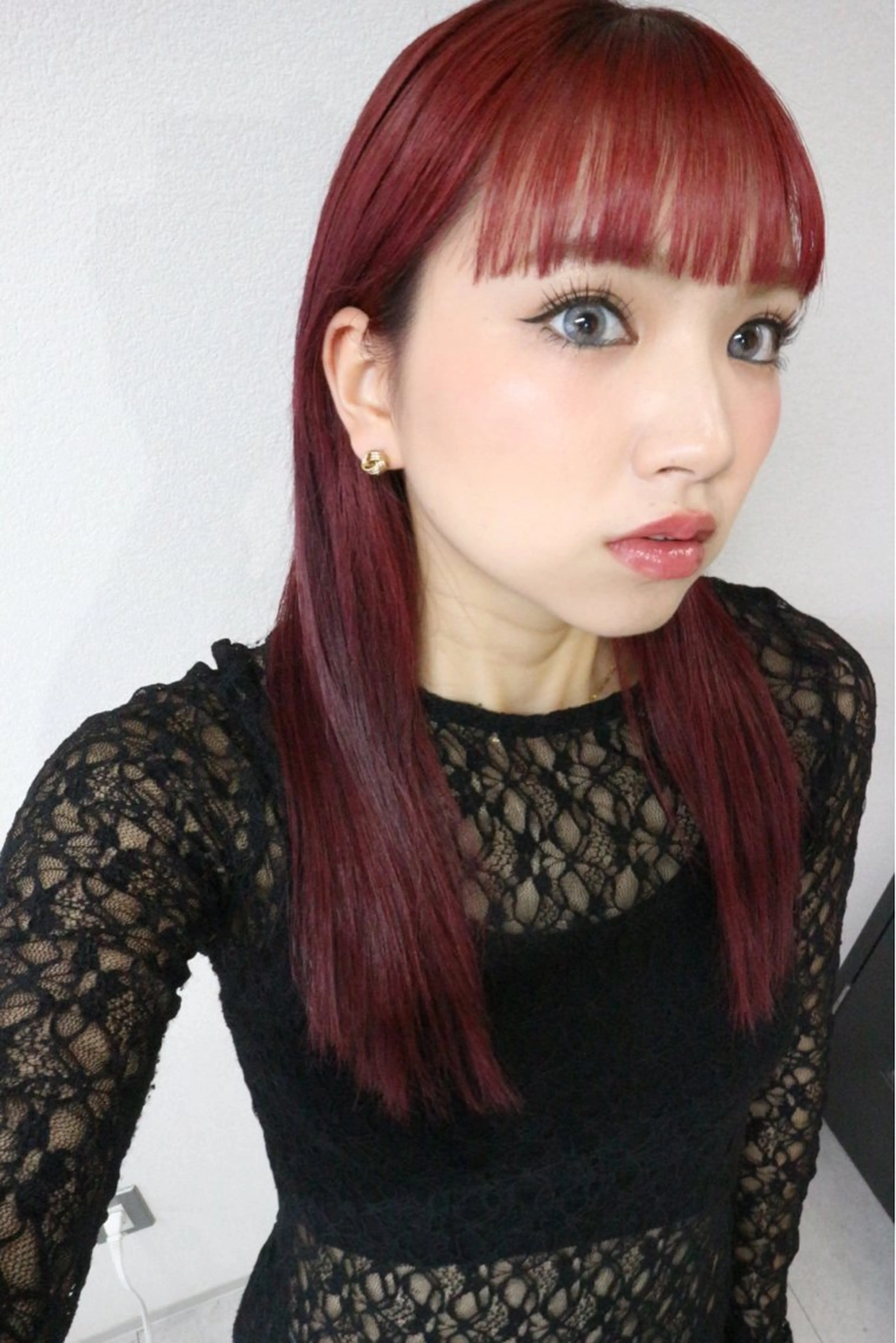 ロング カラー DOULAQ所属・AKO .のヘアスタイル