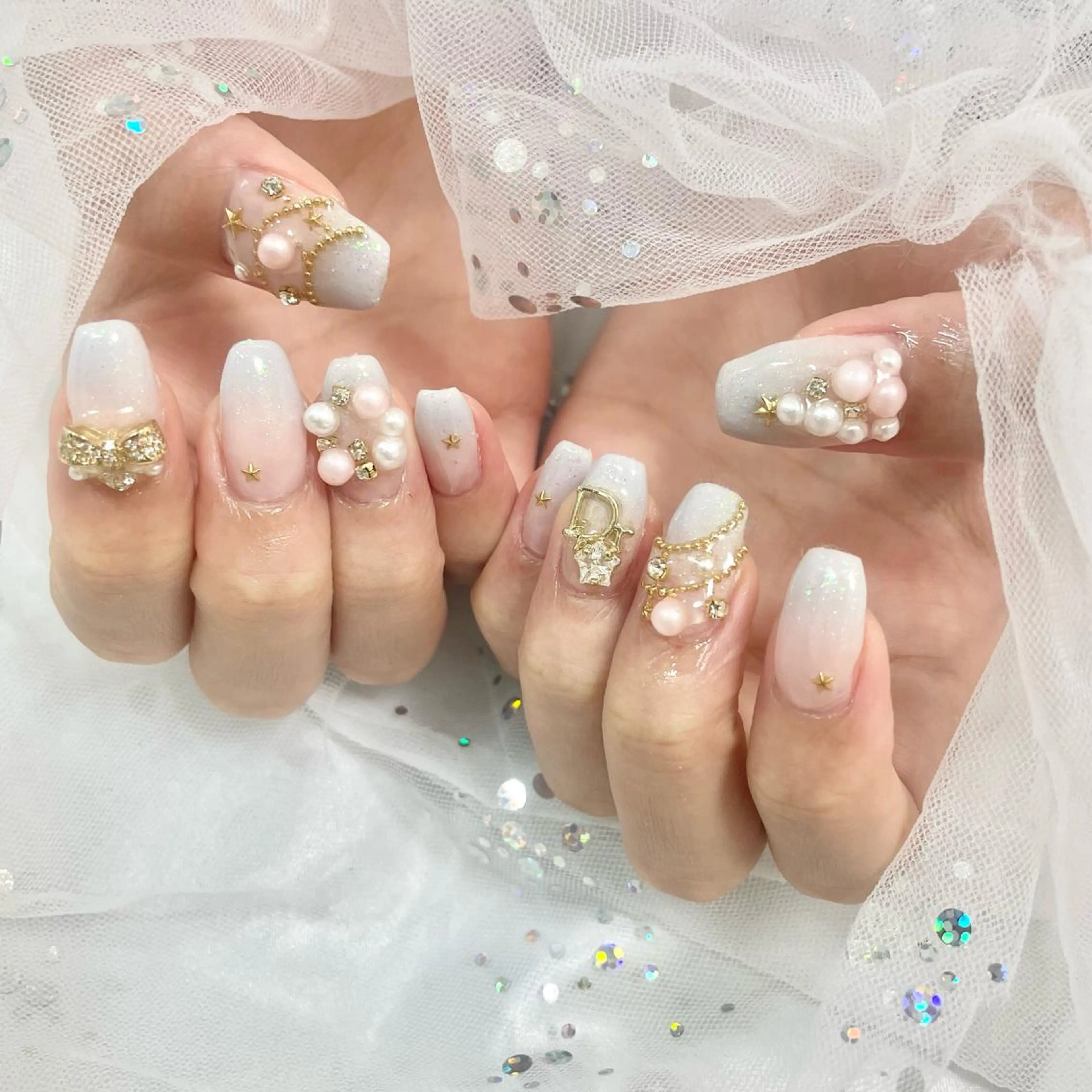 ネイル 冬ネイル クリスマス ハンドネイル 🎀AYAKO 🎀中韓ネイルのネイルデザイン