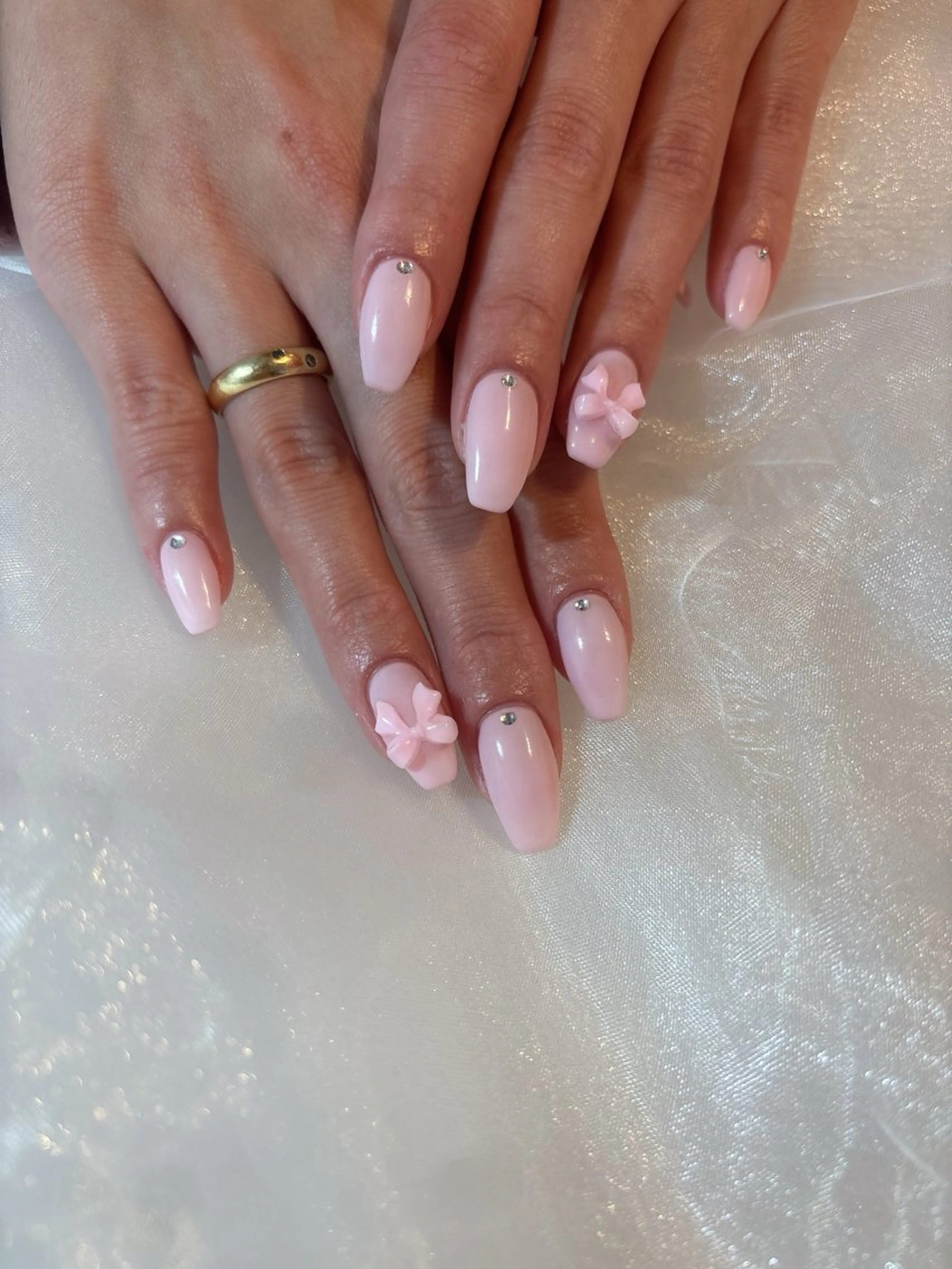 ネイル ピンク ハンドネイル Hanana Nail所属・Hanana Nail Hanaのネイルデザイン