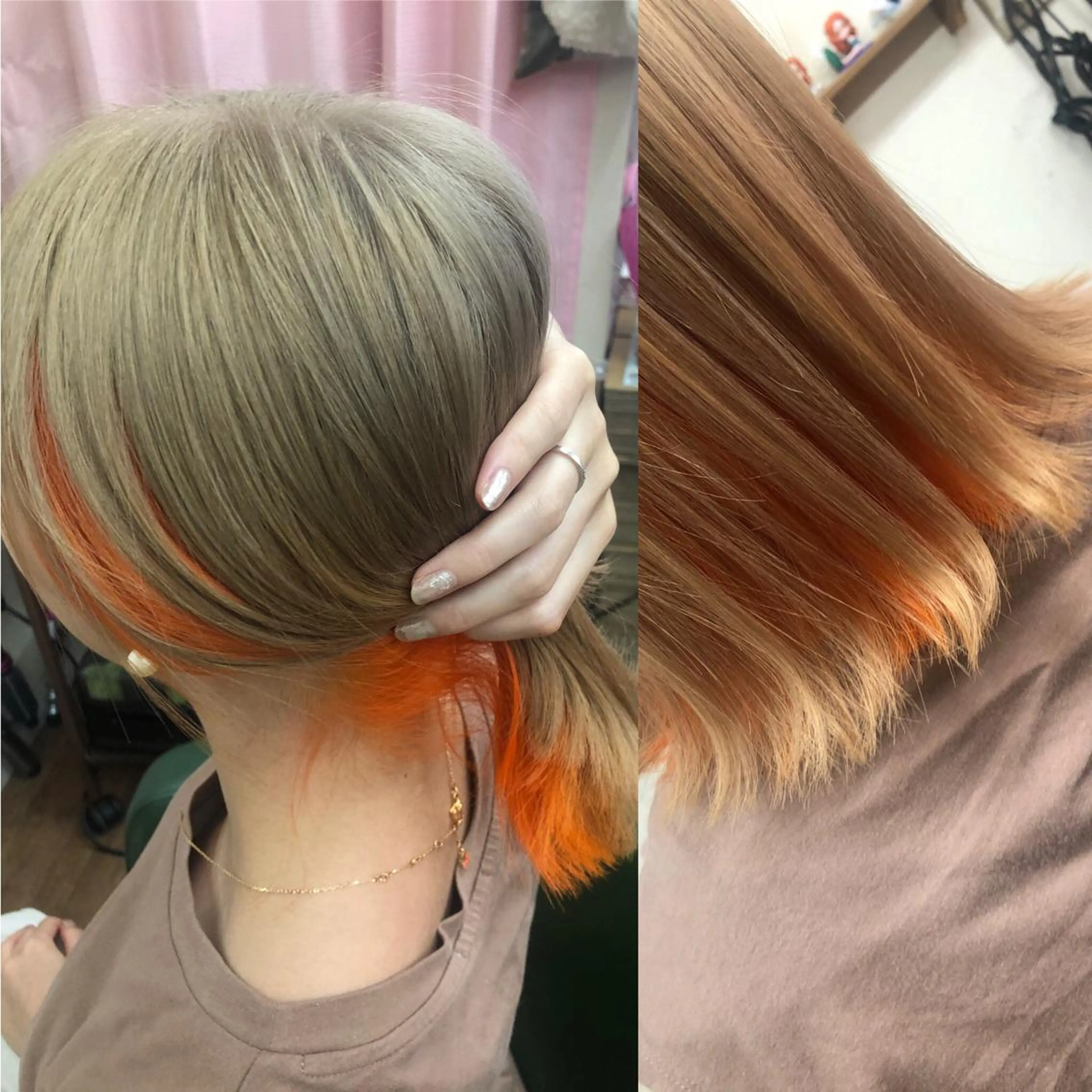 ショート カラー ベージュカラー ヘアカラー トリートメント kou艶髪師色髪師 こう 艶髪師色髪師のヘアスタイル