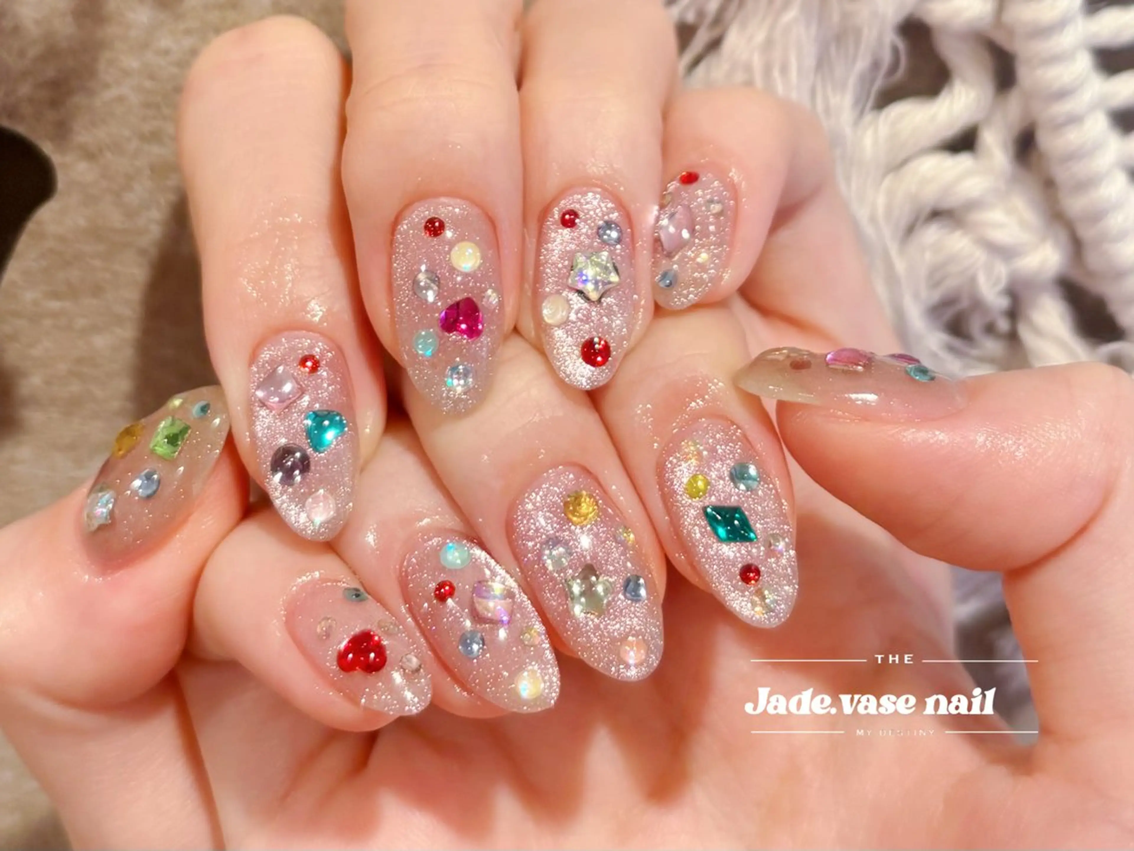 ネイル ハンドネイル ハンドケア ✰Jade.vase 银座のネイルデザイン