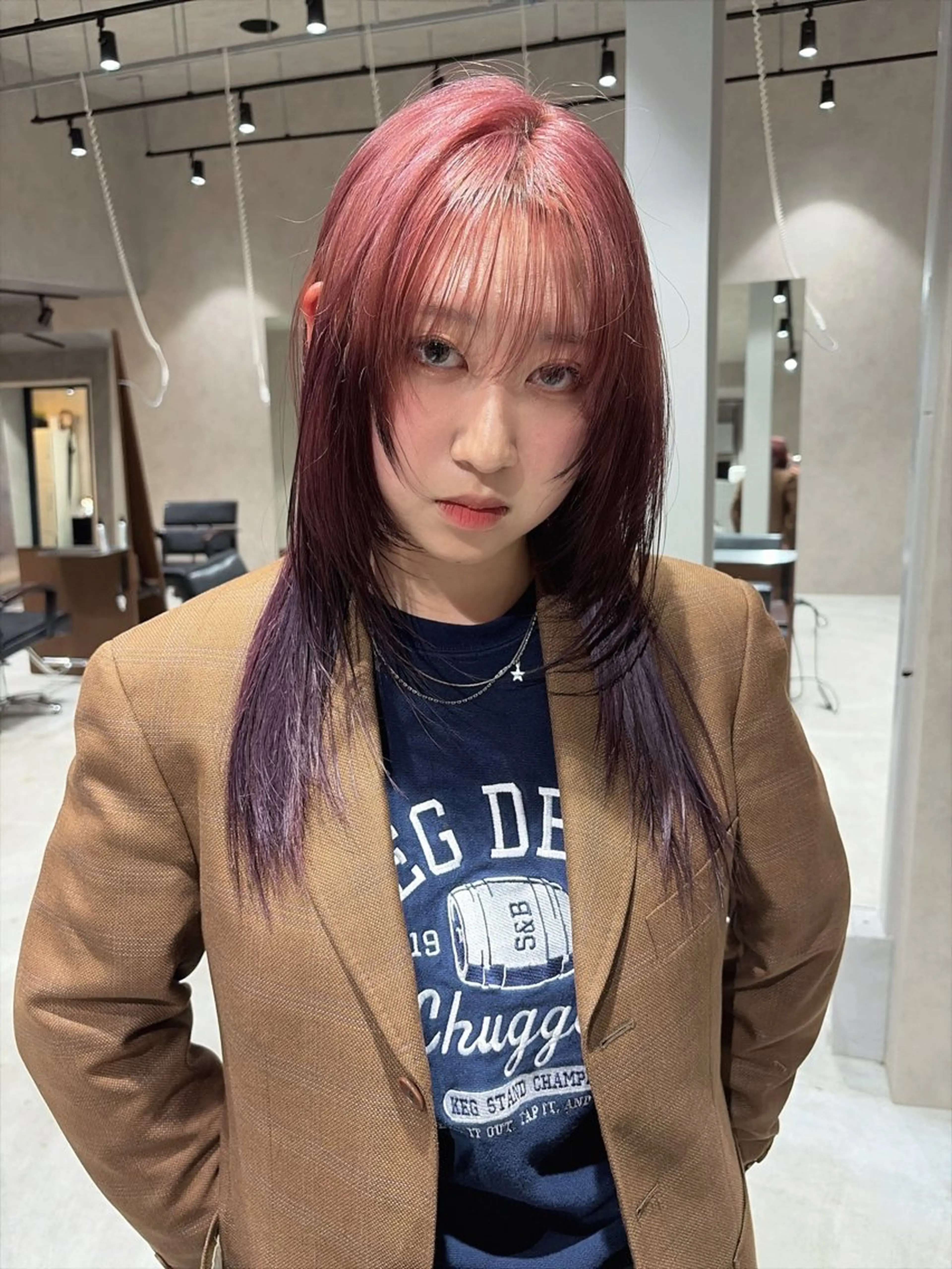 ロング ヘアカラー ミユウ👗🎀 /カラーリスト/ボブのヘアスタイル