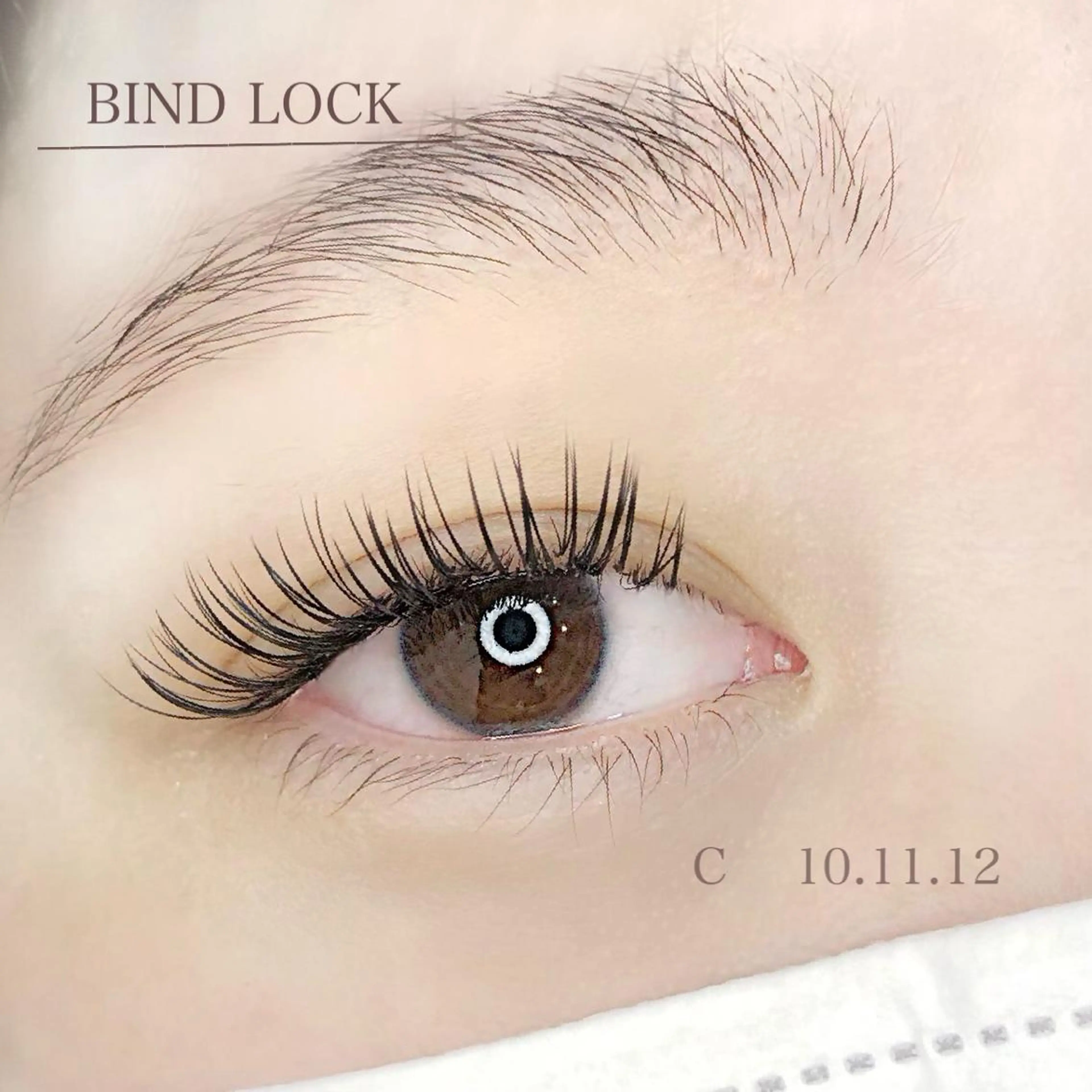 マツエク・マツパ バインドロック . makotoのマツエク・マツパデザイン