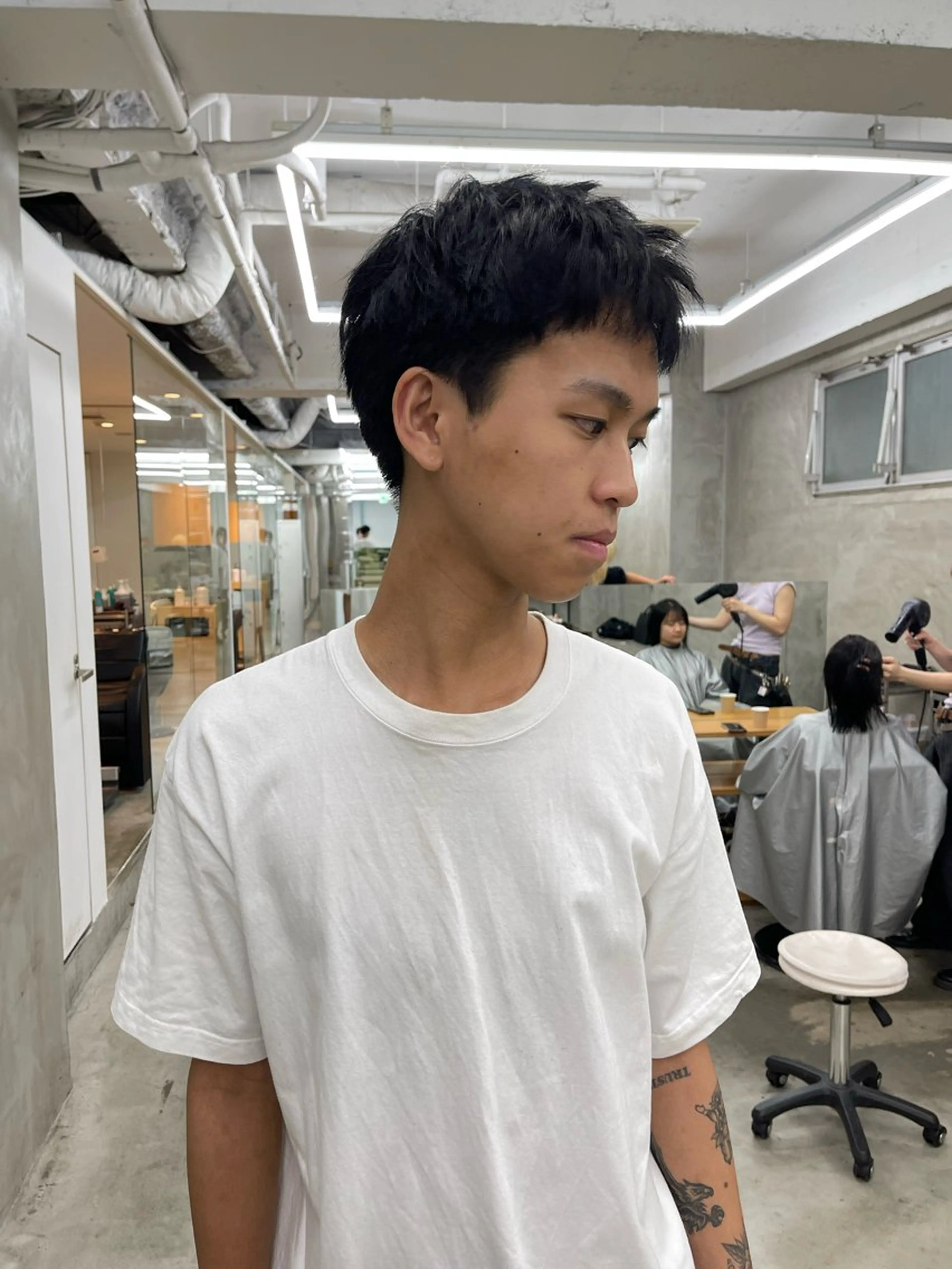 メンズ カット メンズカット パーマ[佐橋]のヘアスタイル