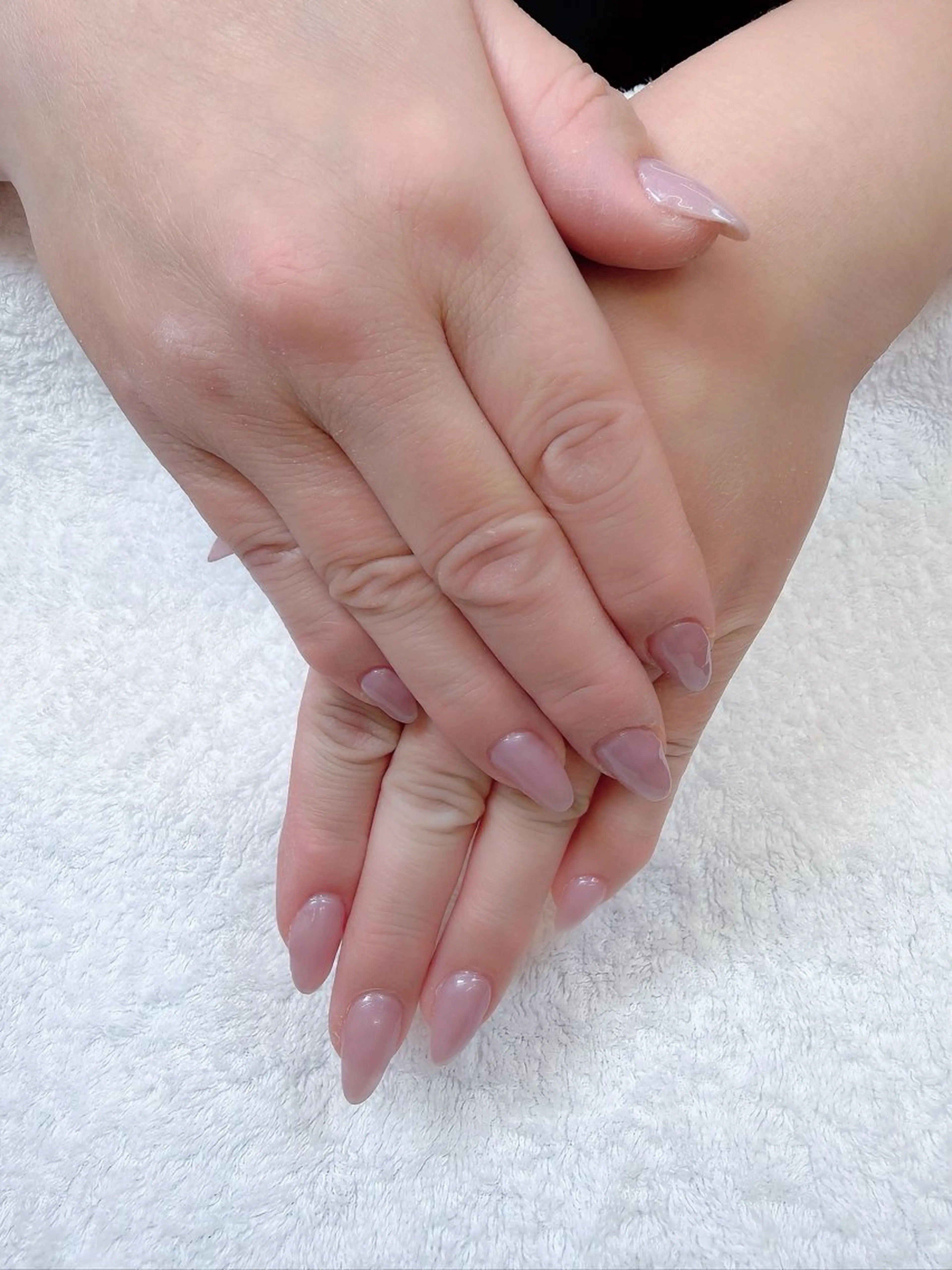 ネイル ジェルネイル ワンカラーネイル Hamada Hinaのネイルデザイン