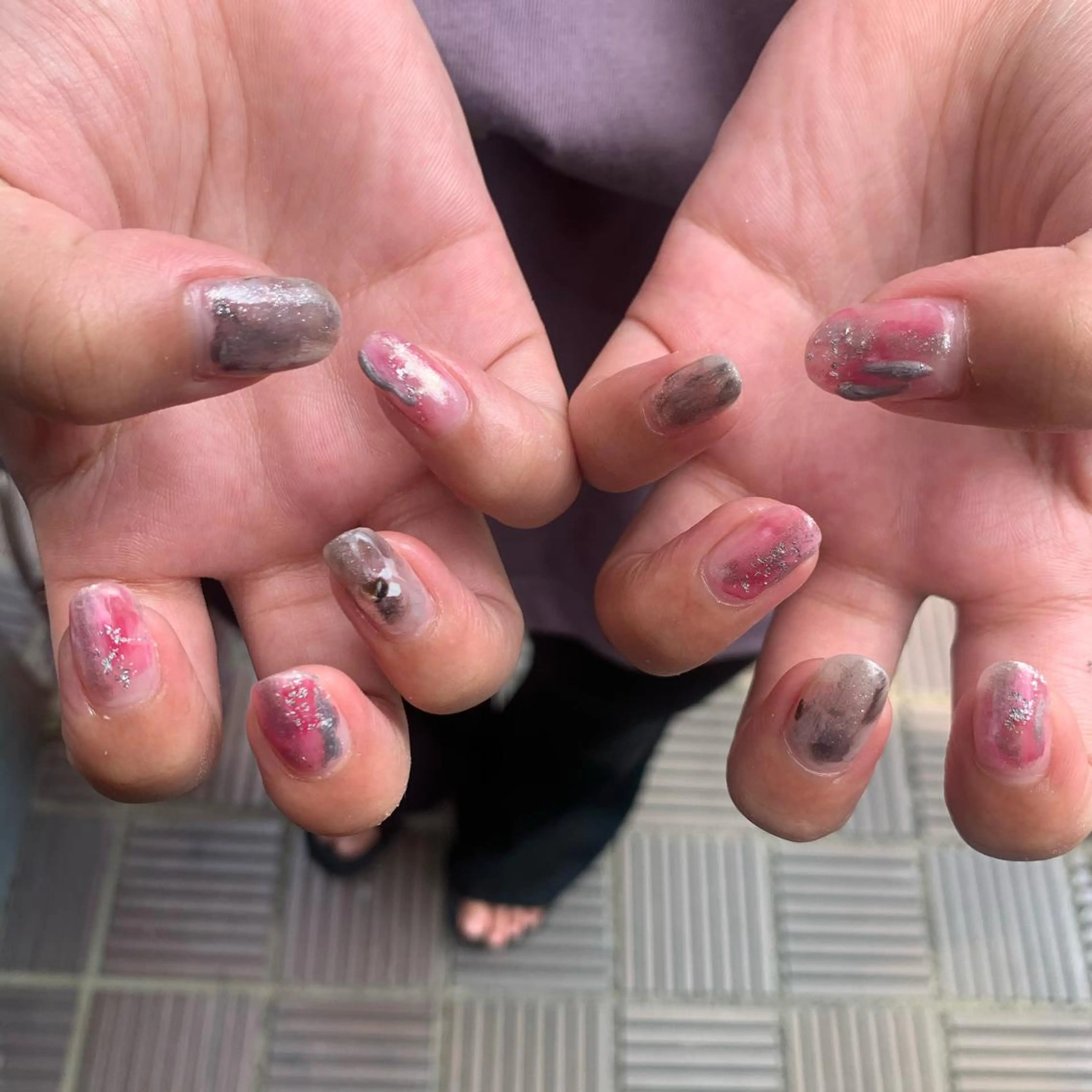 ネイル ニュアンスネイル 《ニュアンスネイル》 risaのネイルデザイン