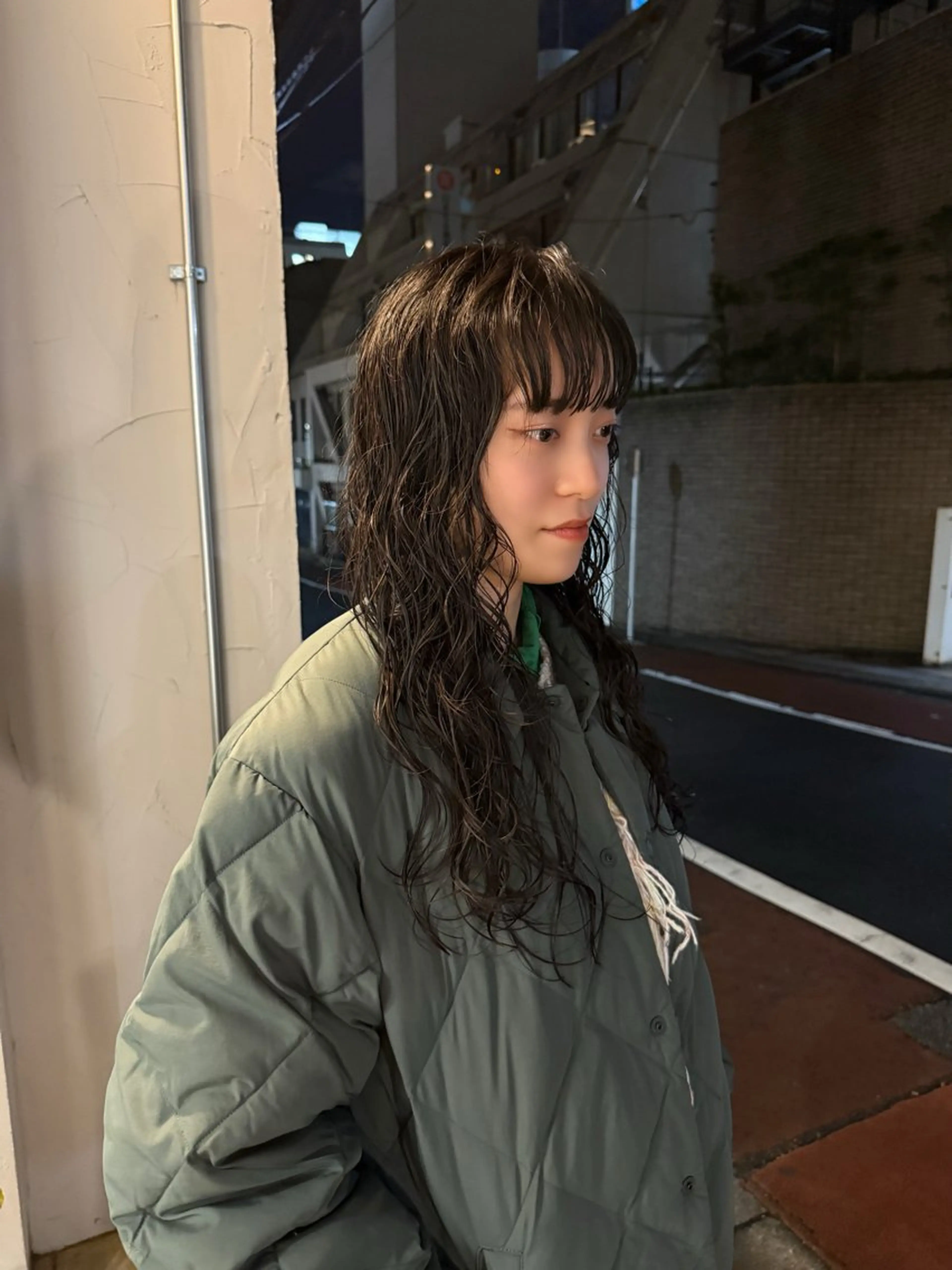 ロング パーマ パーマ/ボブ /レイヤー チヒロのヘアスタイル