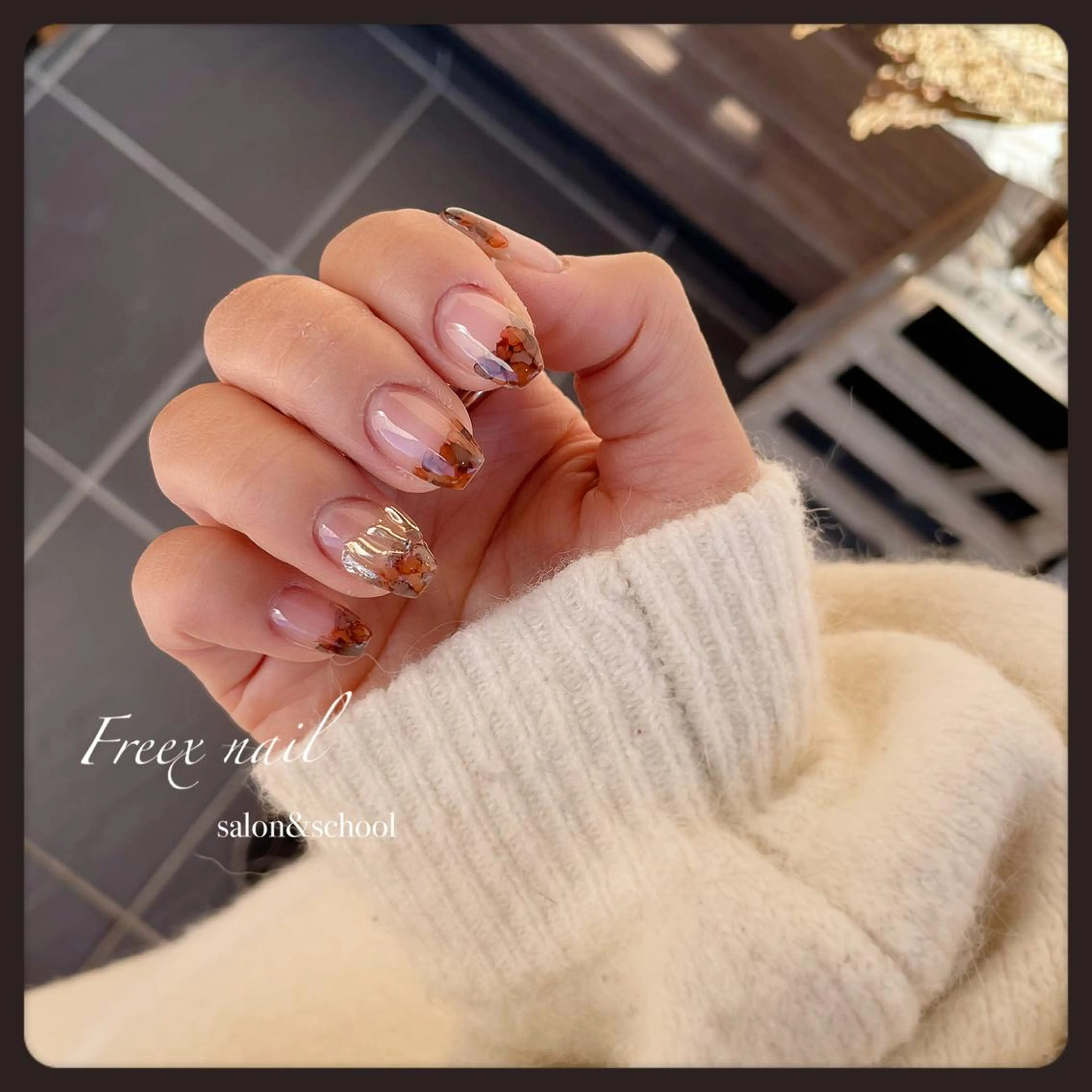 ネイル ニュアンスネイル ハンドネイル ハンドケア Freex nail所属・freex nail /ニュアンス/個性派のネイルデザイン