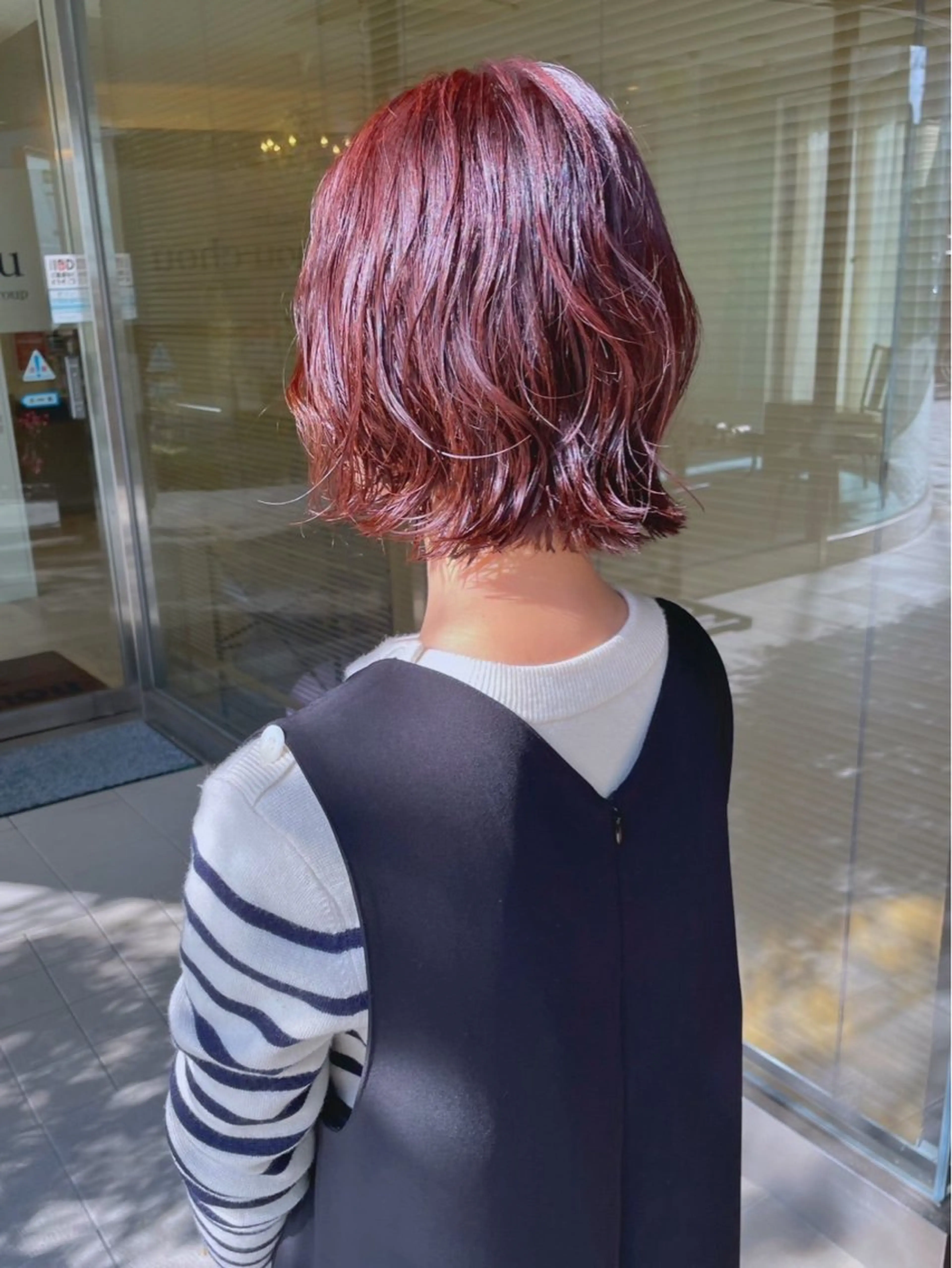 パーマ CLOVER学園前店所属・永山 采佳のヘアスタイル