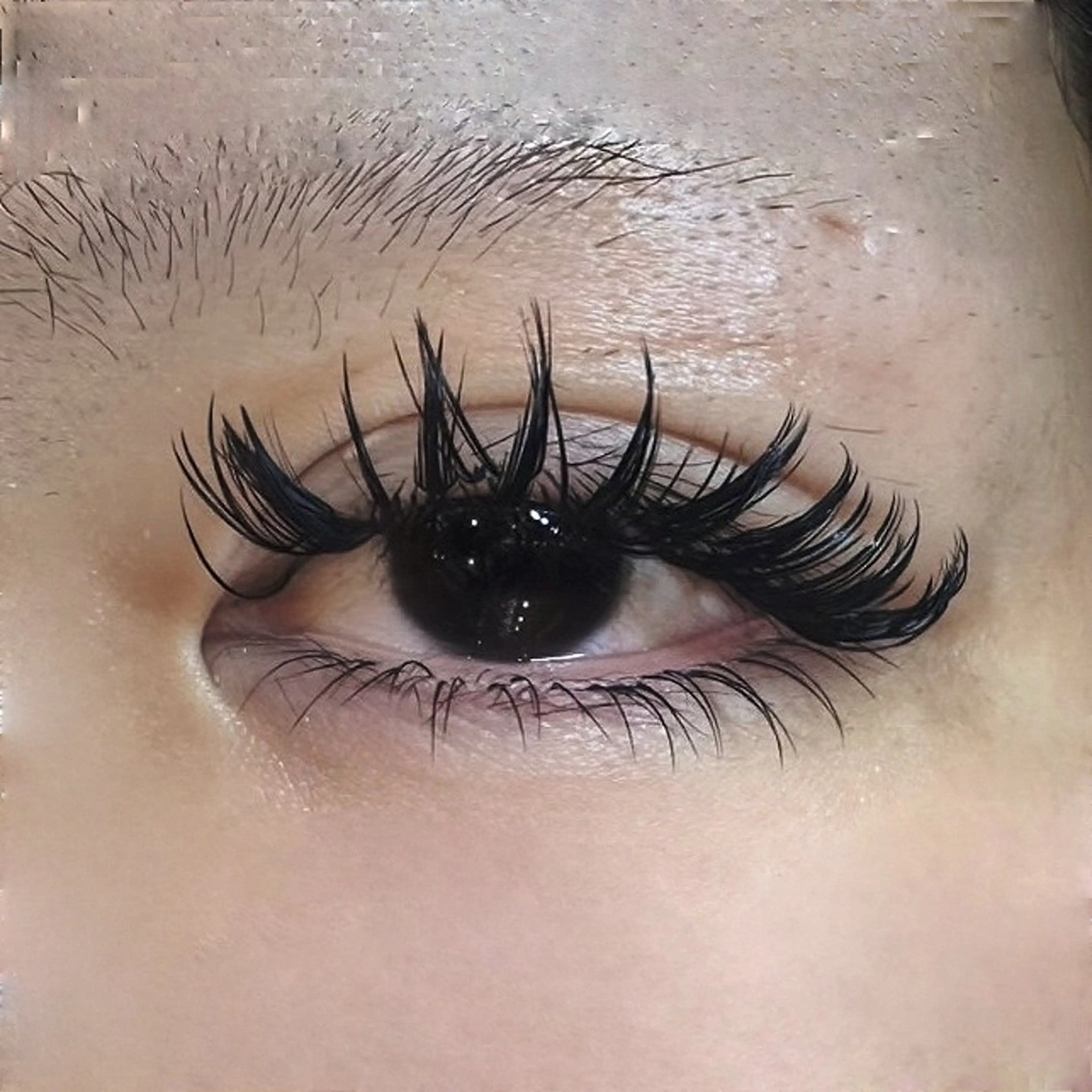 下マツエクのみの写真
