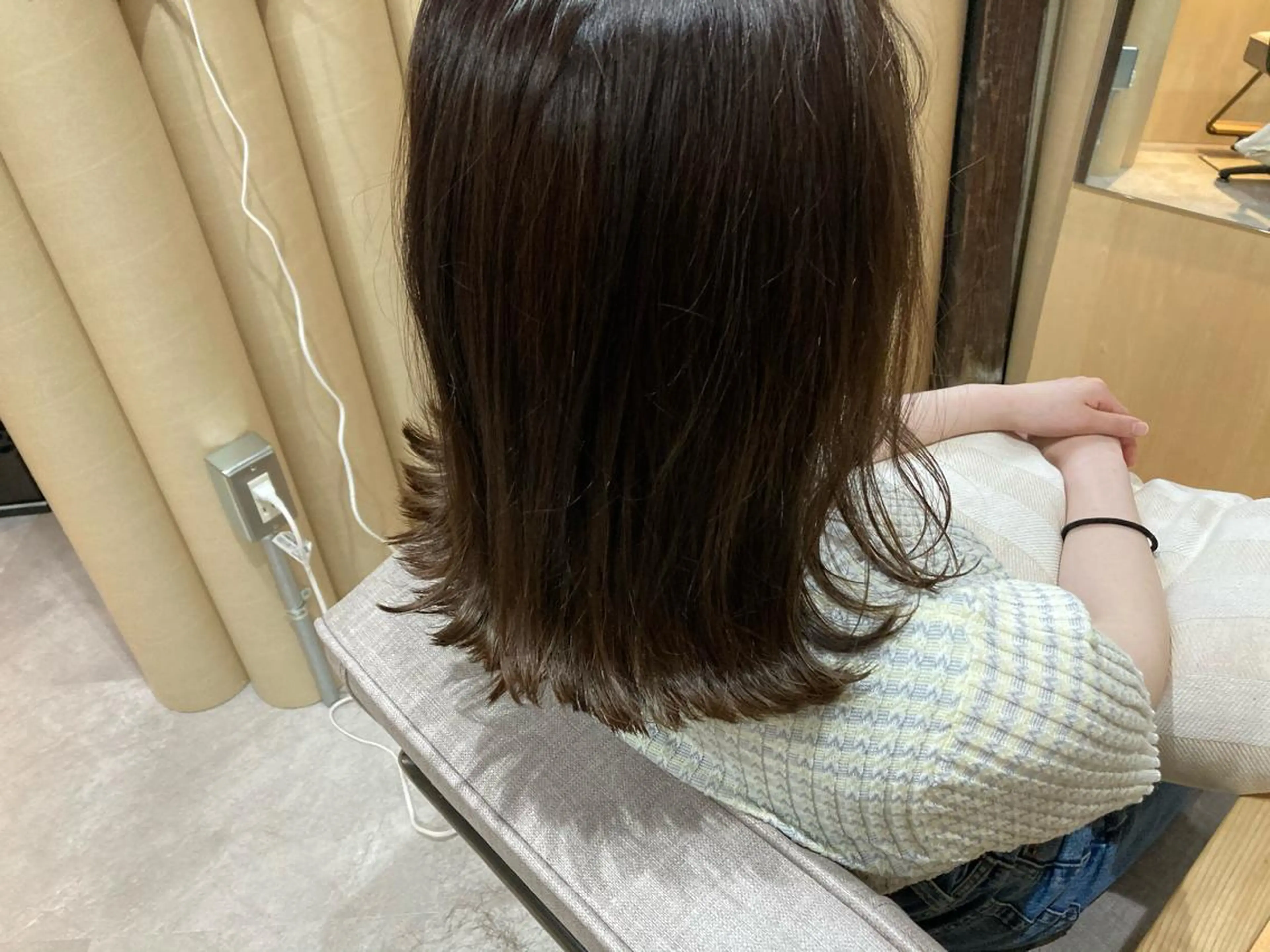 セミロング カラー kiyoshi nakazaki所属・kiyoshi🌱 megumiのヘアスタイル