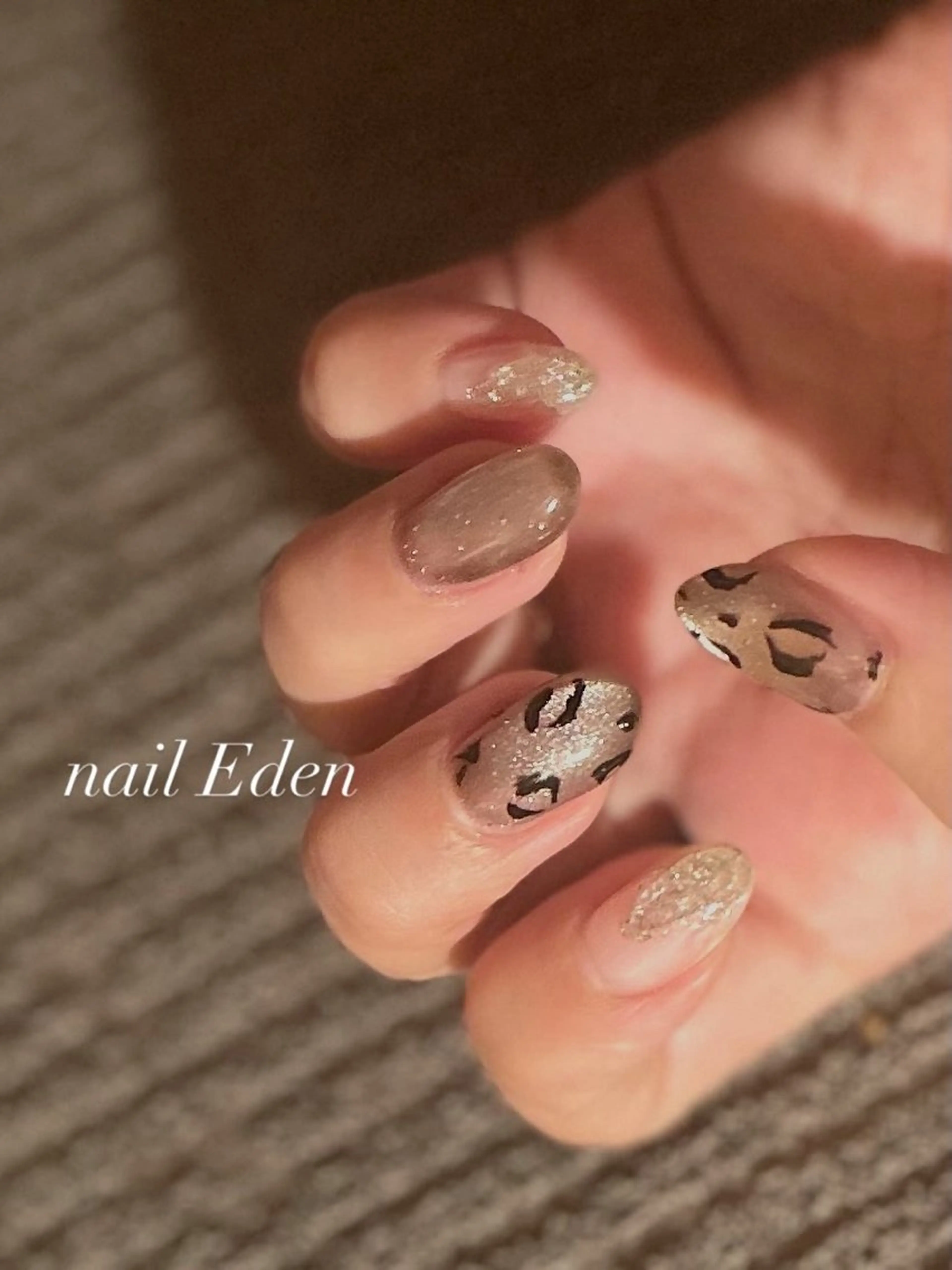 ネイル マグネットネイル ハンドネイル ハンドケア Eden　private nail saron所属・Eden ♾️のネイルデザイン