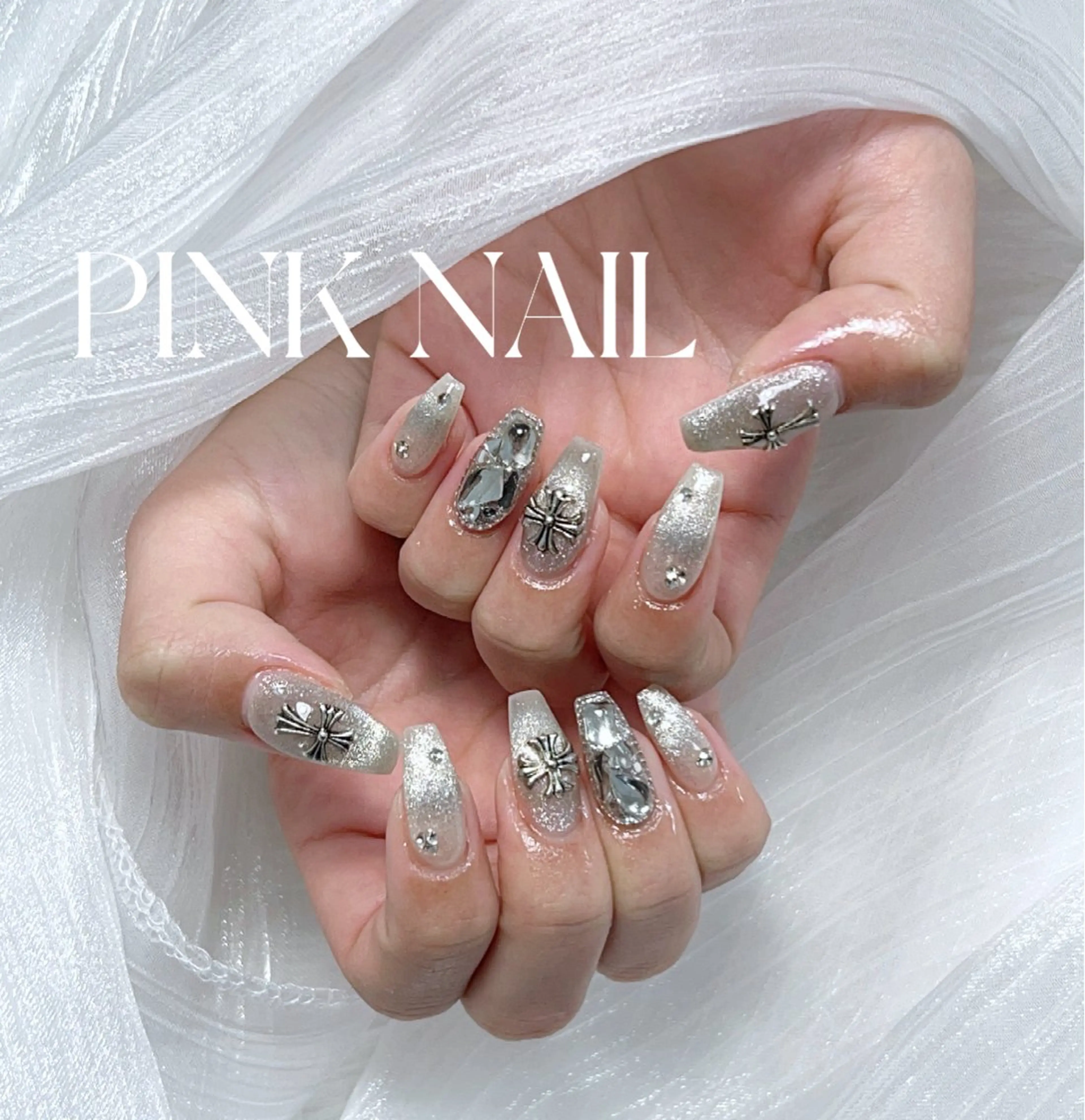 ネイル ハンドネイル pink nailのネイルデザイン