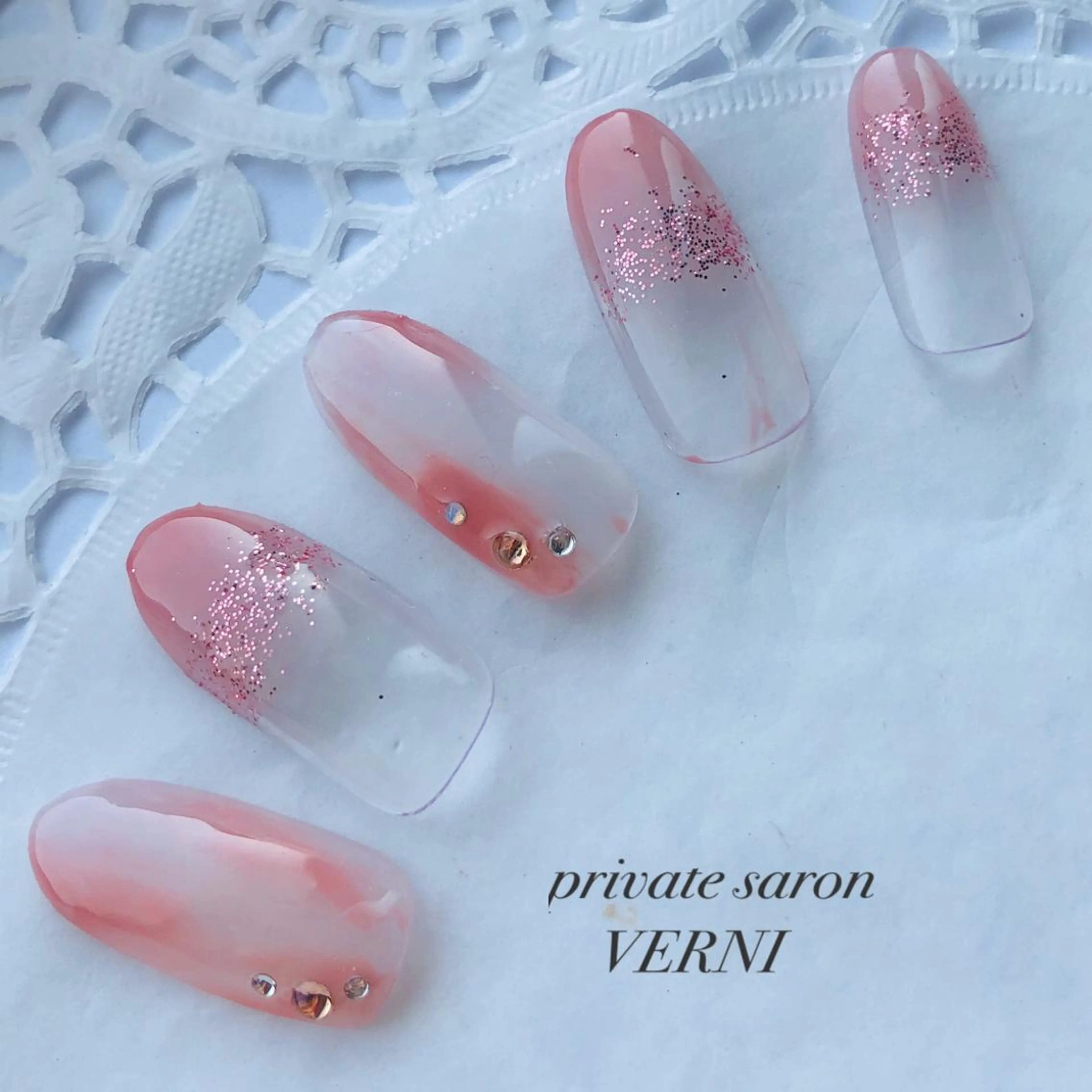 ネイル 自爪育成ネイルサロン ヴェルニのネイルデザイン