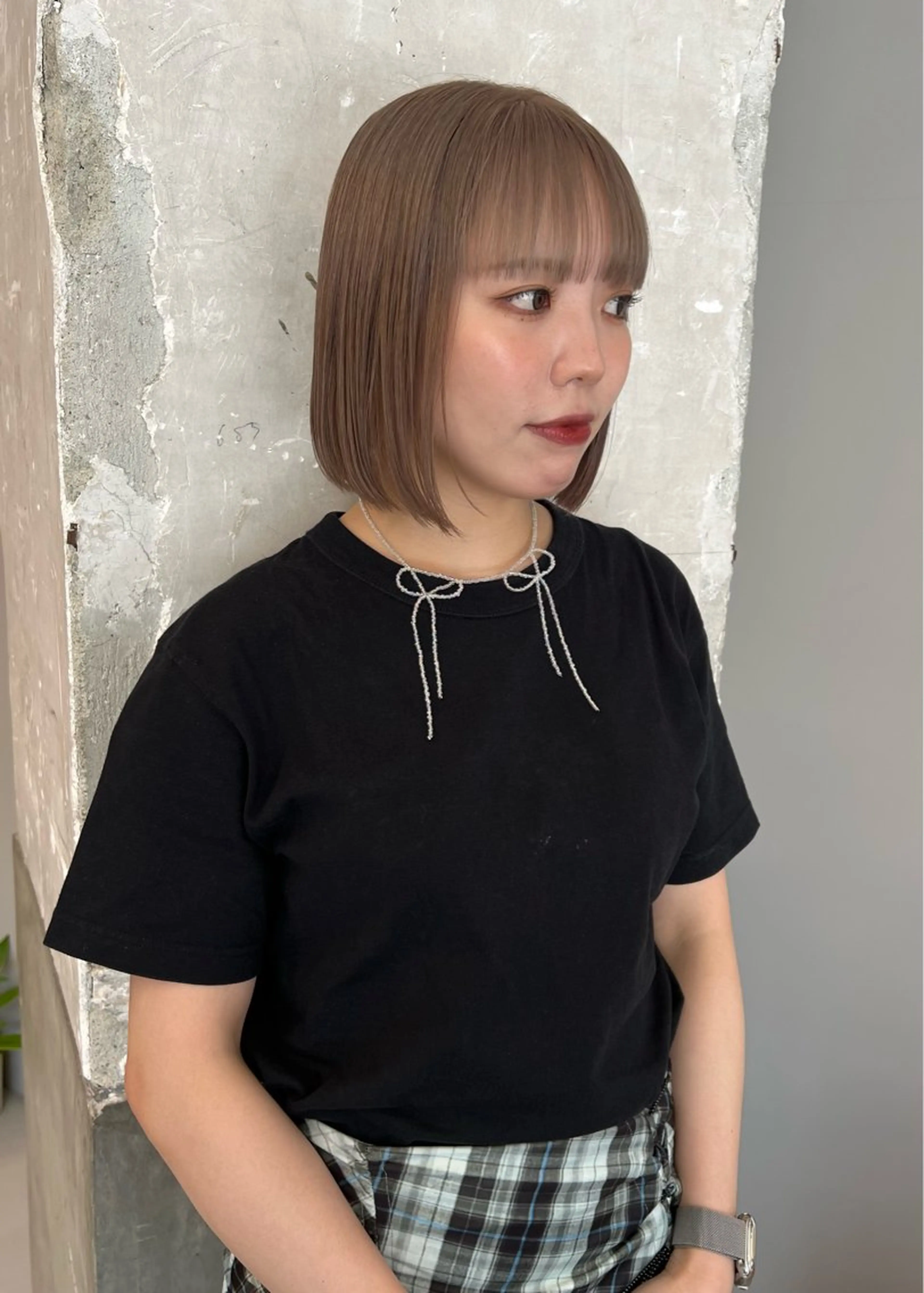 カラー ヘアカラー the hinc所属・miyu /大阪 /レイヤーカットのヘアスタイル