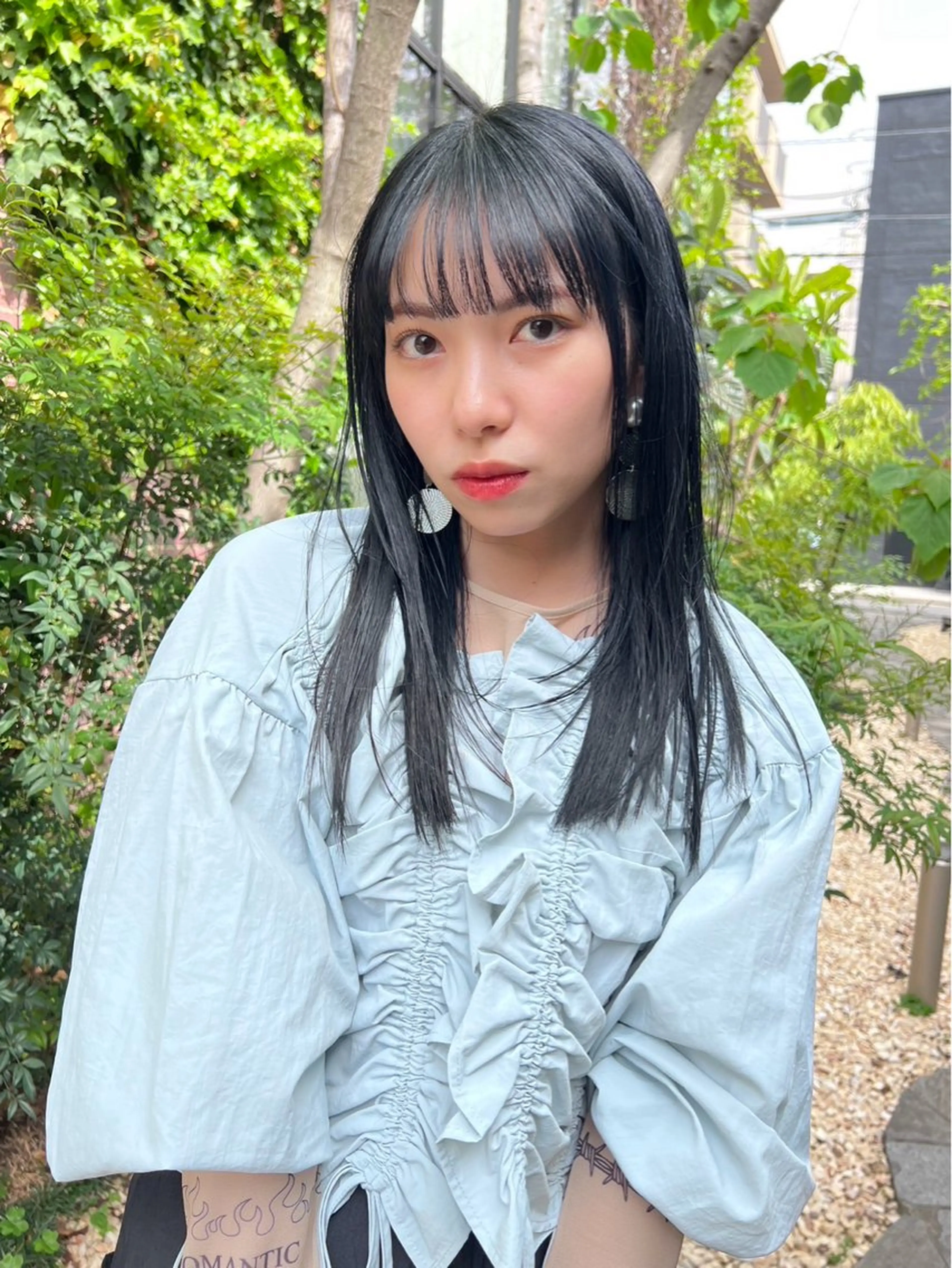 セミロング カラー パーマ ヘアアレンジ メンズ 🍀髪質改善 ケアカラーrootsのヘアスタイル