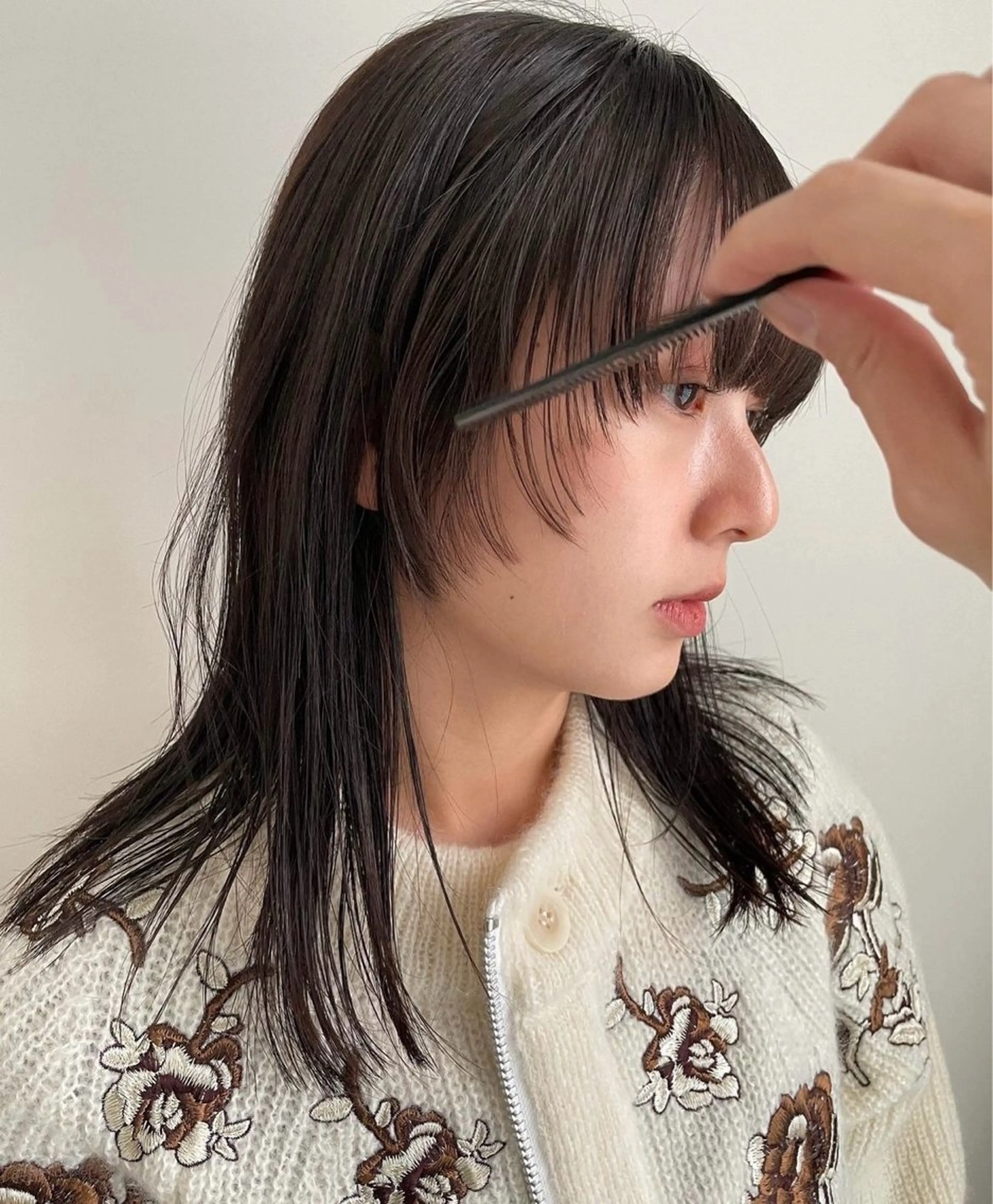 layer cut ＋Aujua shampoo🥣の写真