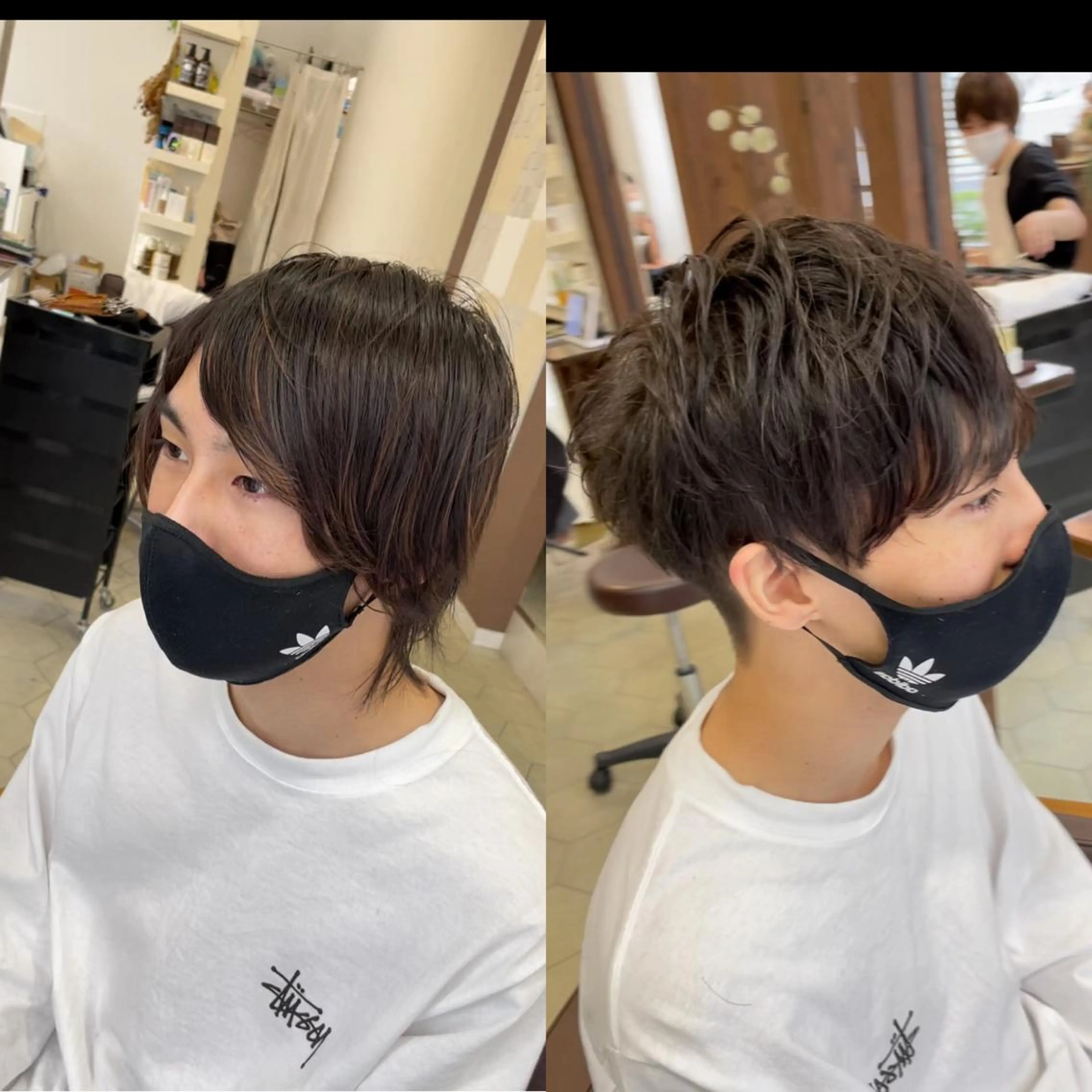 ショート メンズ カット share salon　SCENA所属・堤太志 メンズパーマ特化のヘアスタイル