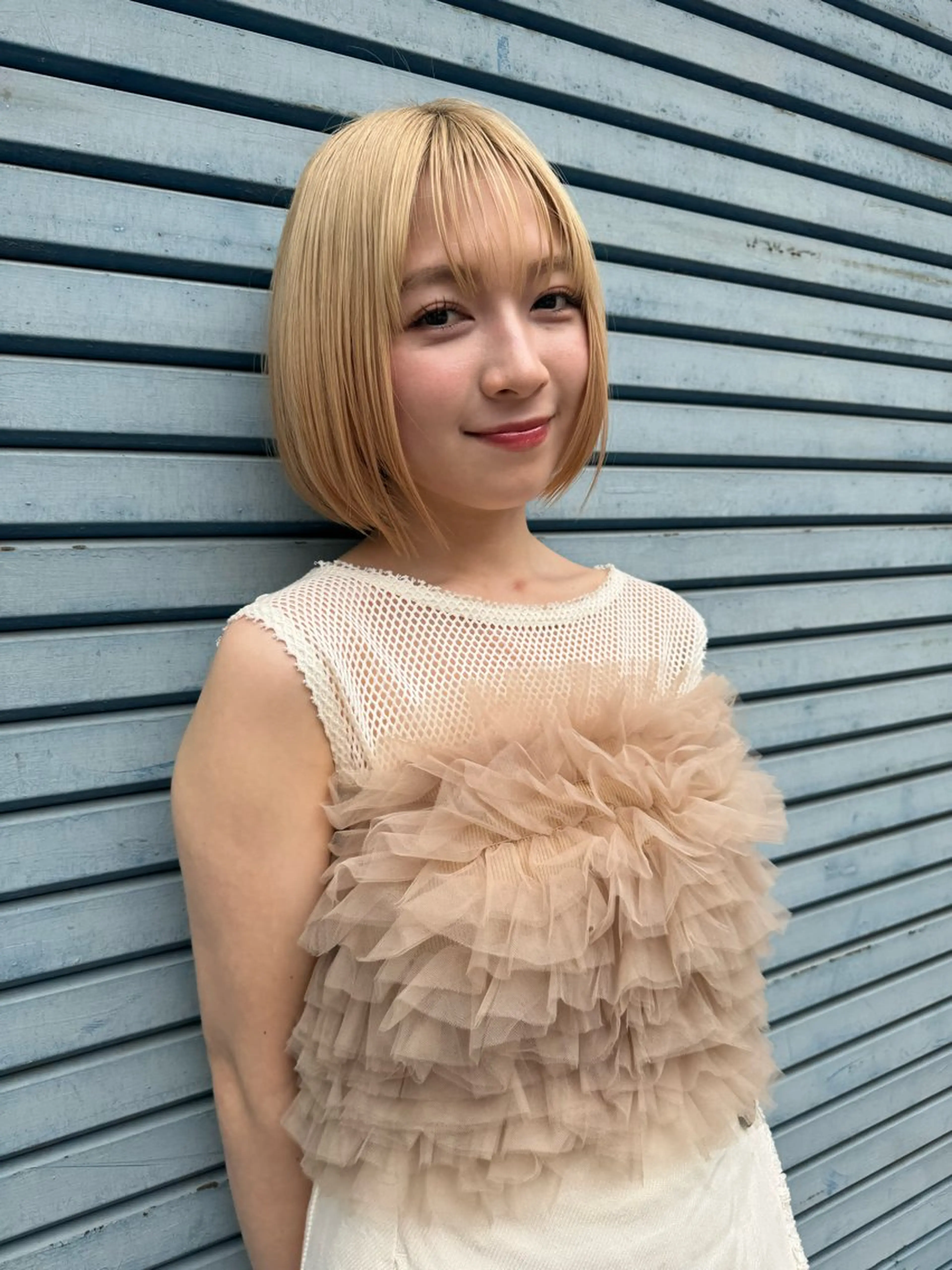 ショート カラー 黒木 栞のヘアスタイル