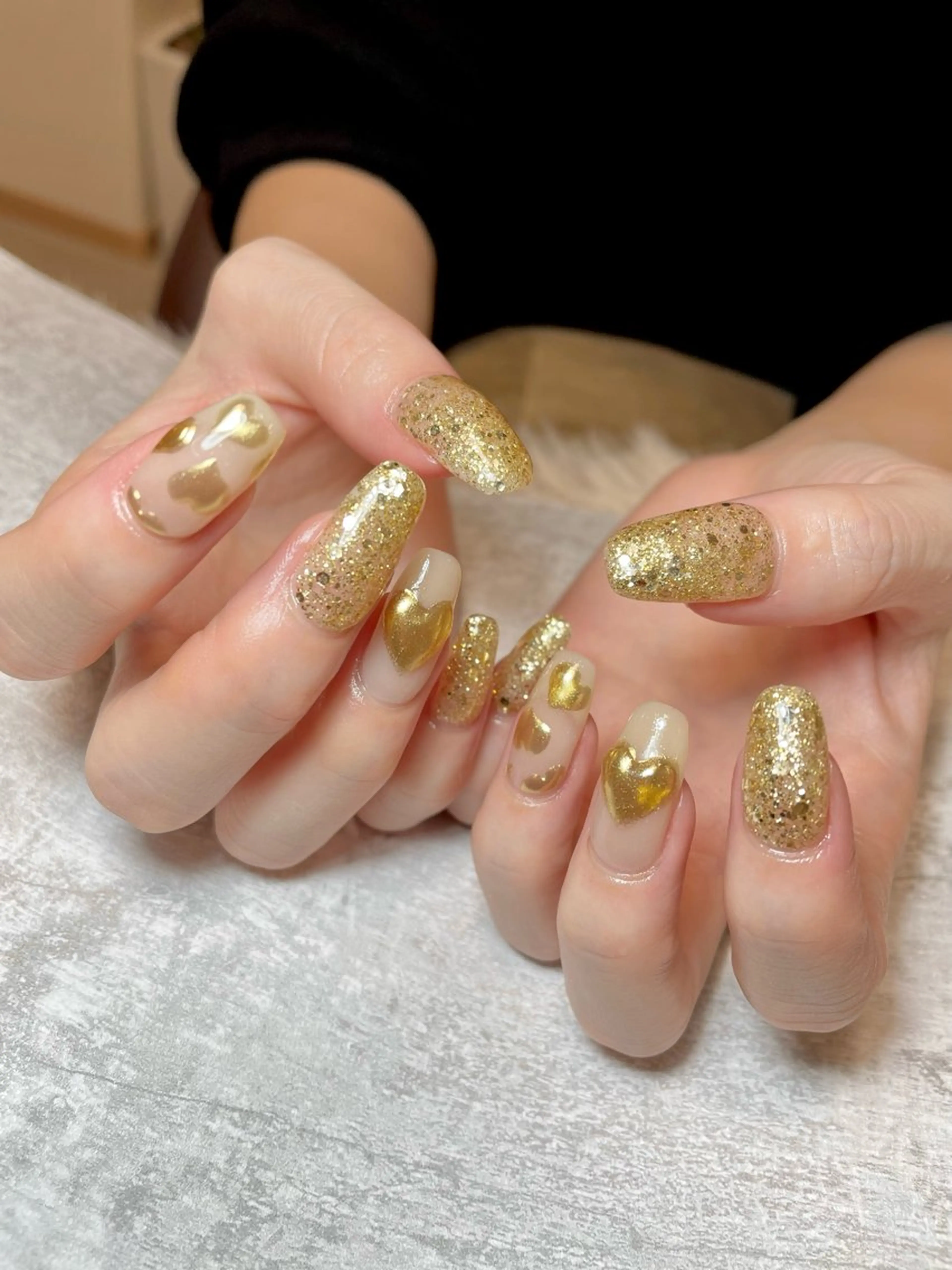 ネイル ミラーネイル 持ち込み BEAUTY GARDEN 【nail salon unseul】所属・nana .のネイルデザイン