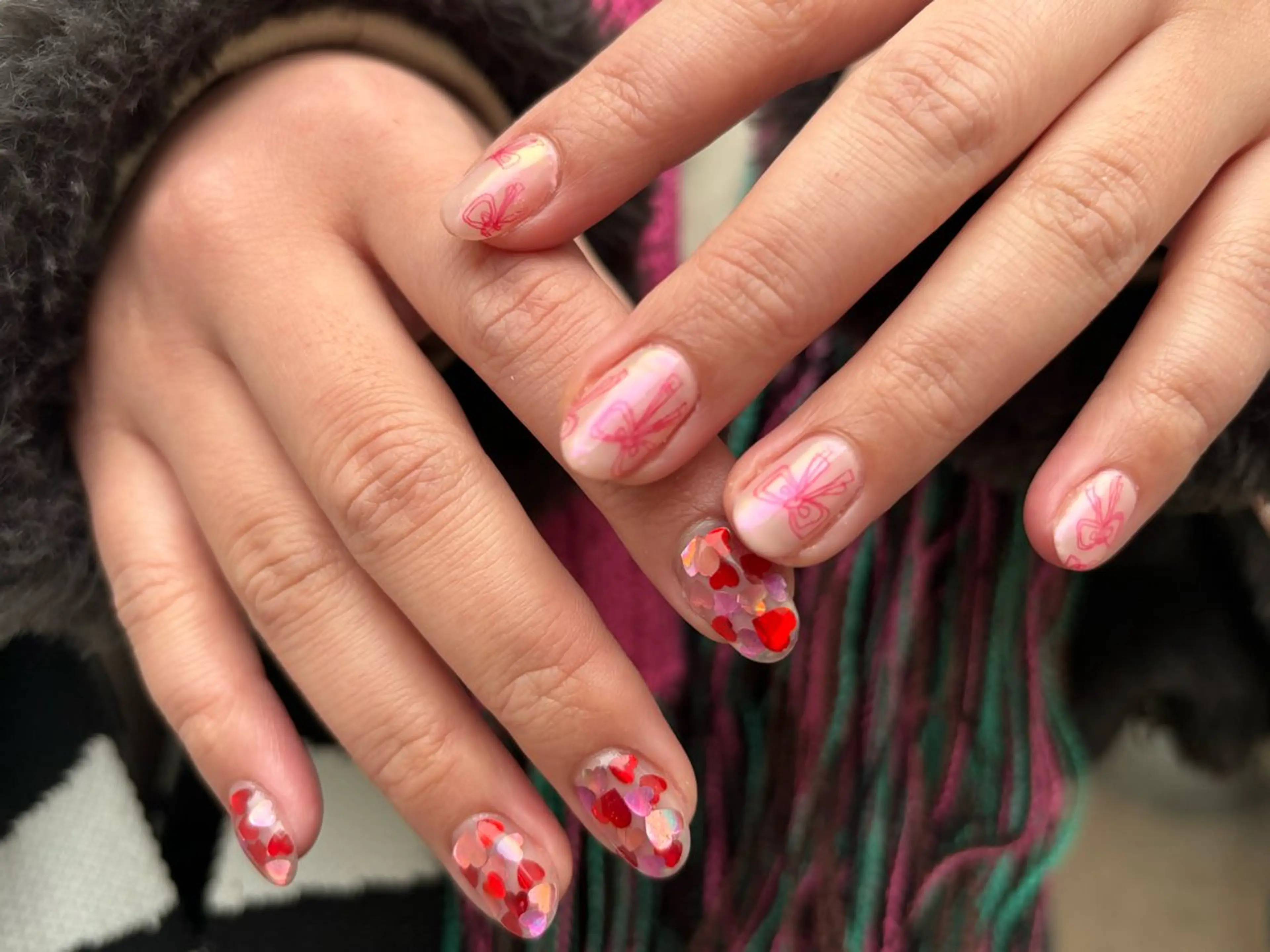 ネイル フットネイル フレンチネイル ジェルネイル グラデーション マグネットネイル ハンドネイル ヘアー.ネイル二刀流 misa🫧のヘアスタイル