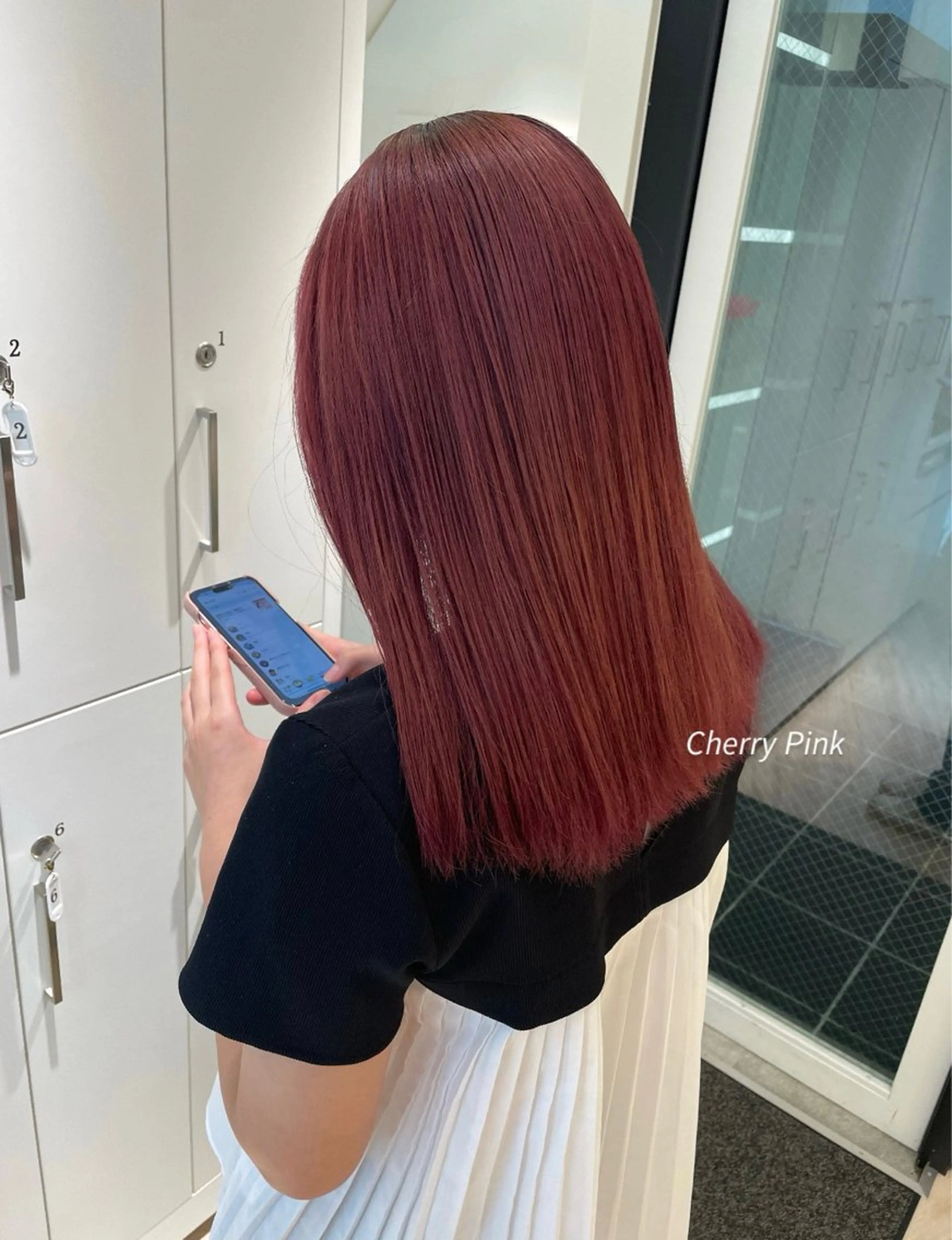 ロング カラー 髪質改善 トリートメント ヘアカラー Parve Mix /頓宮 稚愛🤍のヘアスタイル