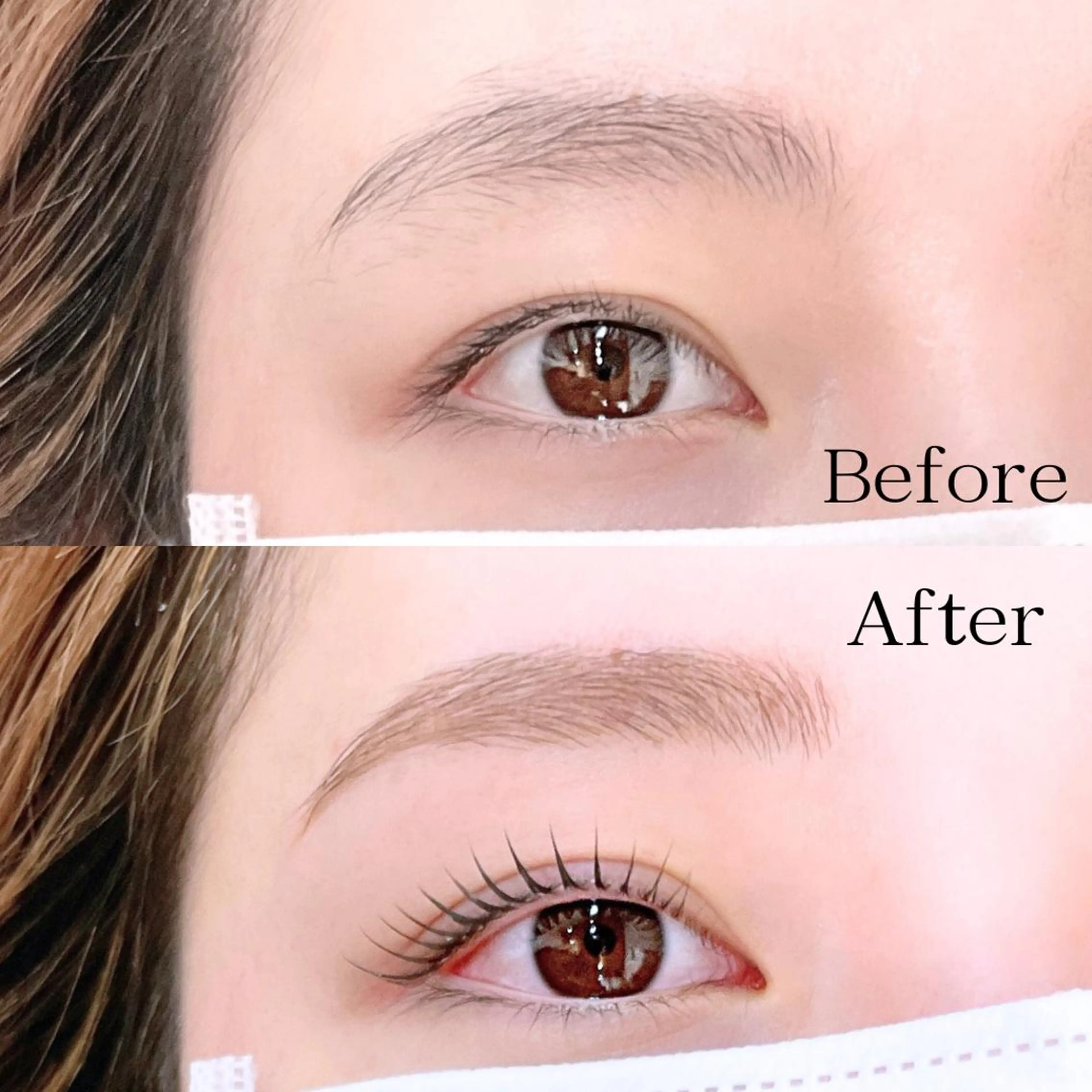 マツエク・マツパ 一重×まつ毛パーマ 骨格似合わせ眉WAX 眉まつ毛専門/石井のマツエク・マツパデザイン