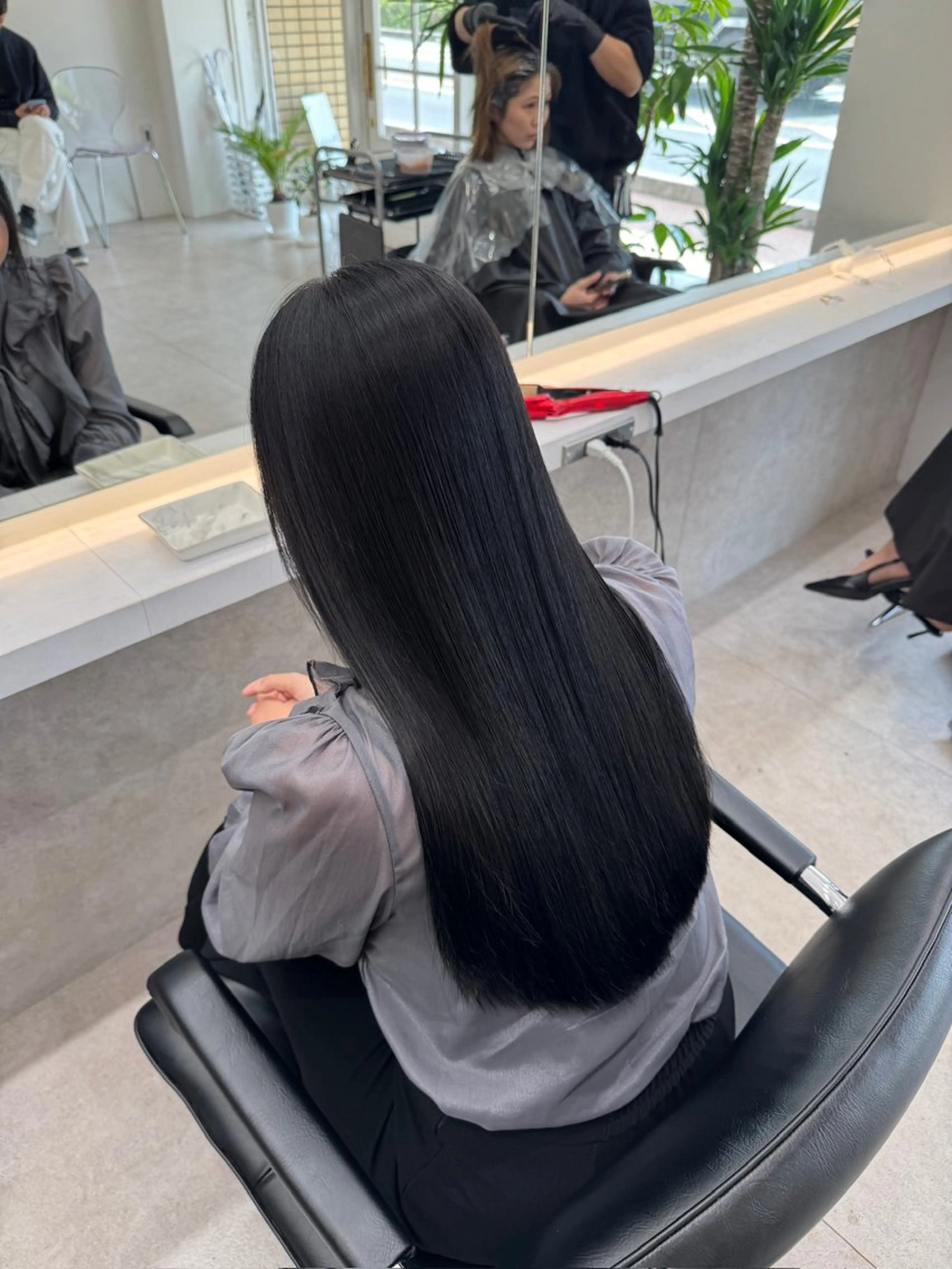 ⏱‪営業時間外限定⏱‪カット＋美髪縮毛矯正＋髪質改善トリートメントの写真