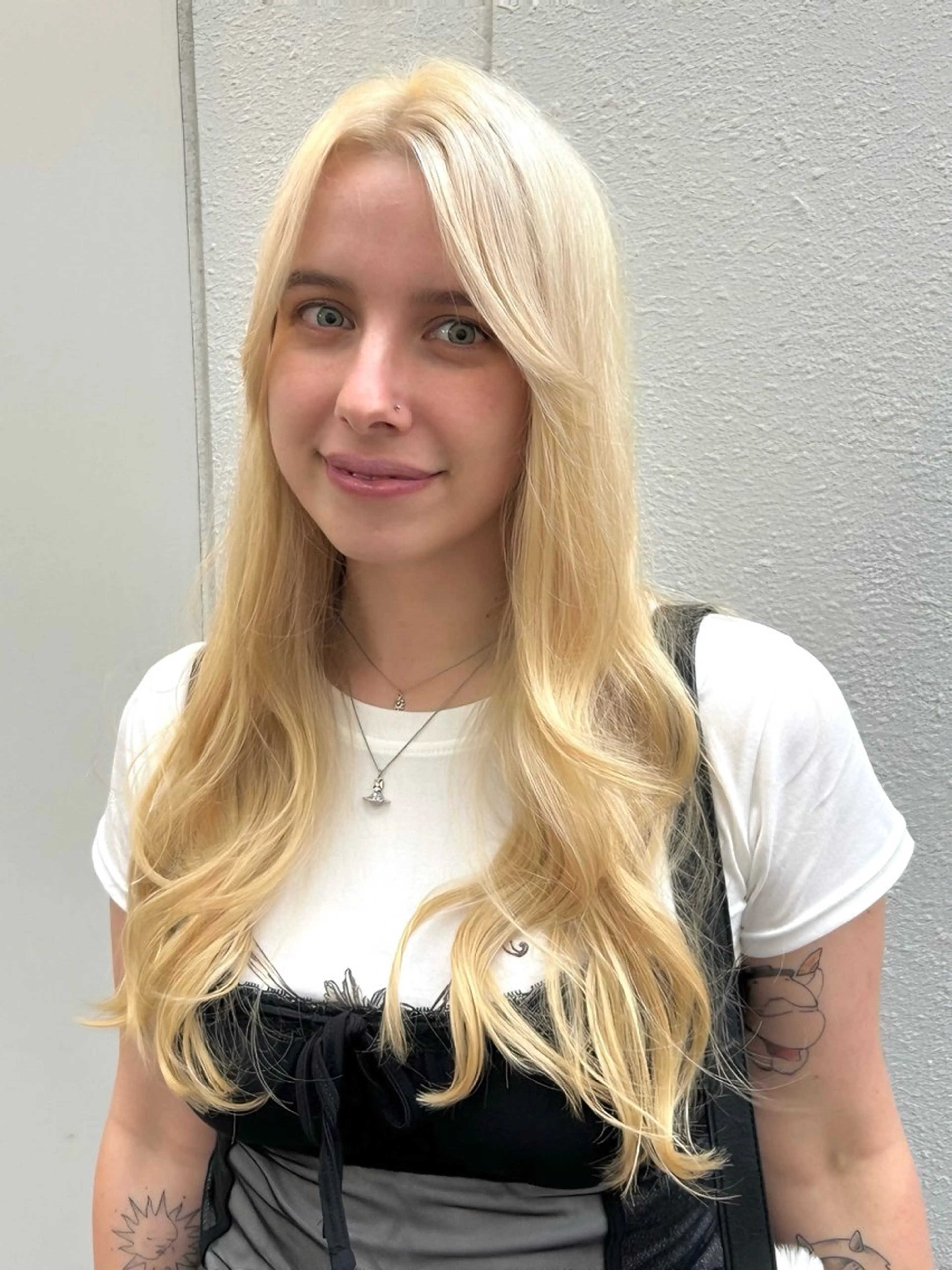 ロング カラー カット ヘアカラー トリートメント ᴋᴀɴᴀ 🎀のマツエク・マツパデザイン