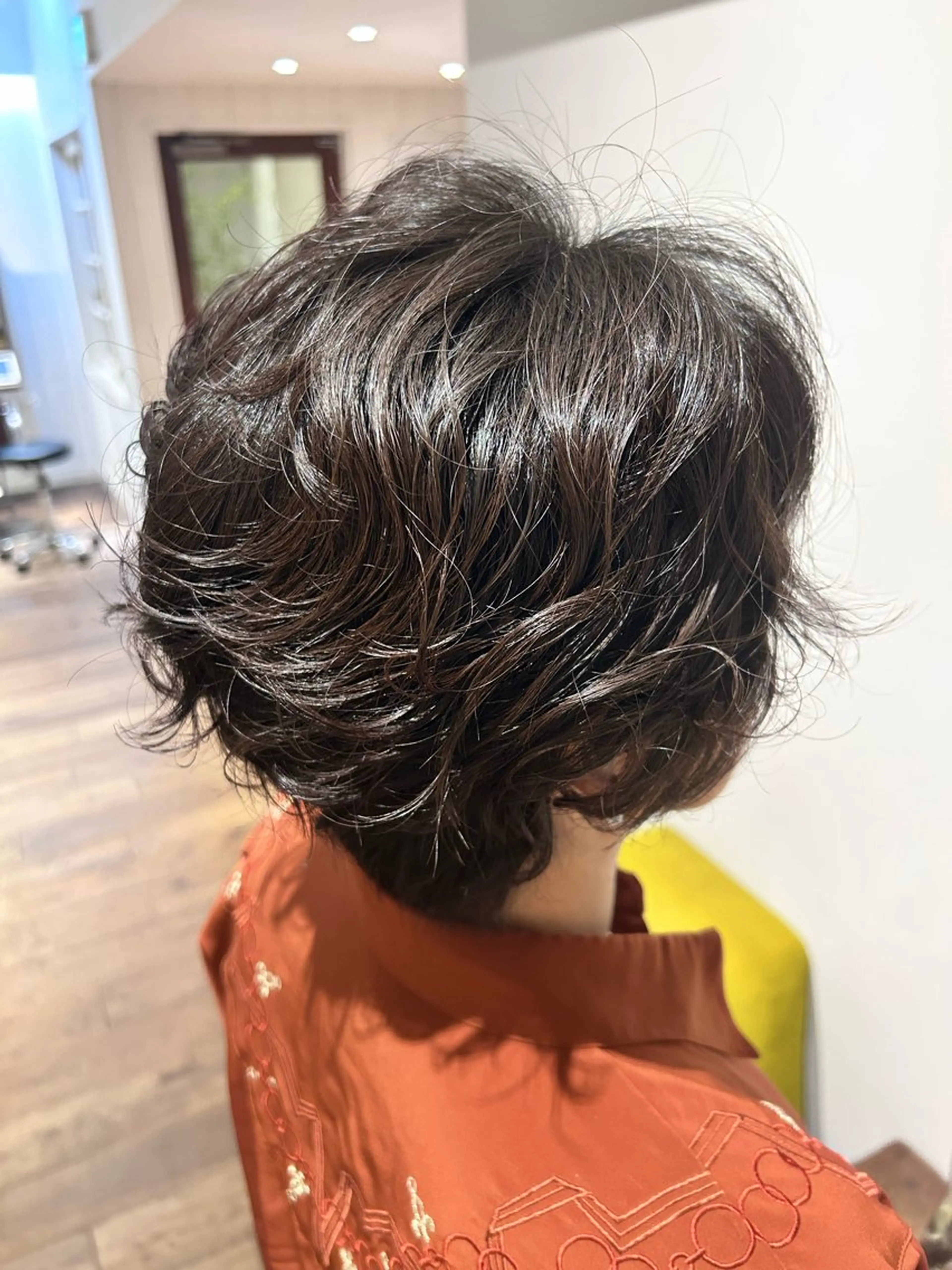 ショート パーマ ショートヘア ニュアンスパーマ PIS／ NAHOのヘアスタイル